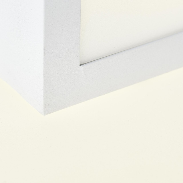 Brilliant LED Deckenleuchte »Cubix«, 1 flammig-flammig, 32 x 30 x 30 cm,  2200 lm, warmweiß, Metall/Kunststoff, weiß kaufen | BAUR
