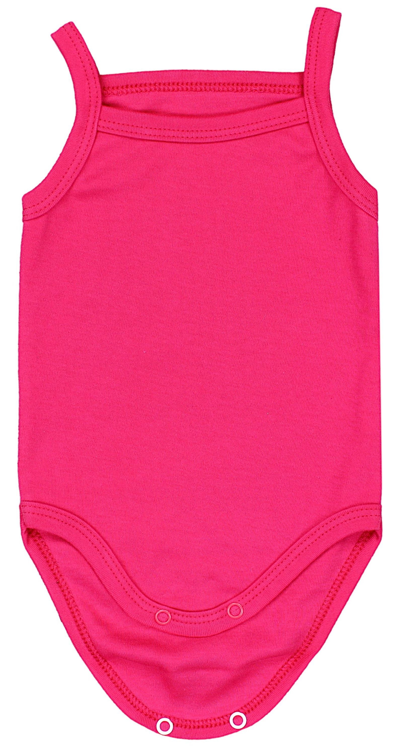 TupTam Body »Body Mädchen Babybody mit Spagettiträger Sommer 5er Pack«