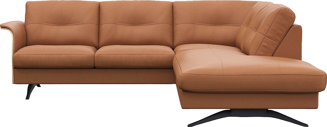 Ecksofa »Glow, super bequem durch hochwertigem Sitzaufbau mit Federkern, L-Form«,...