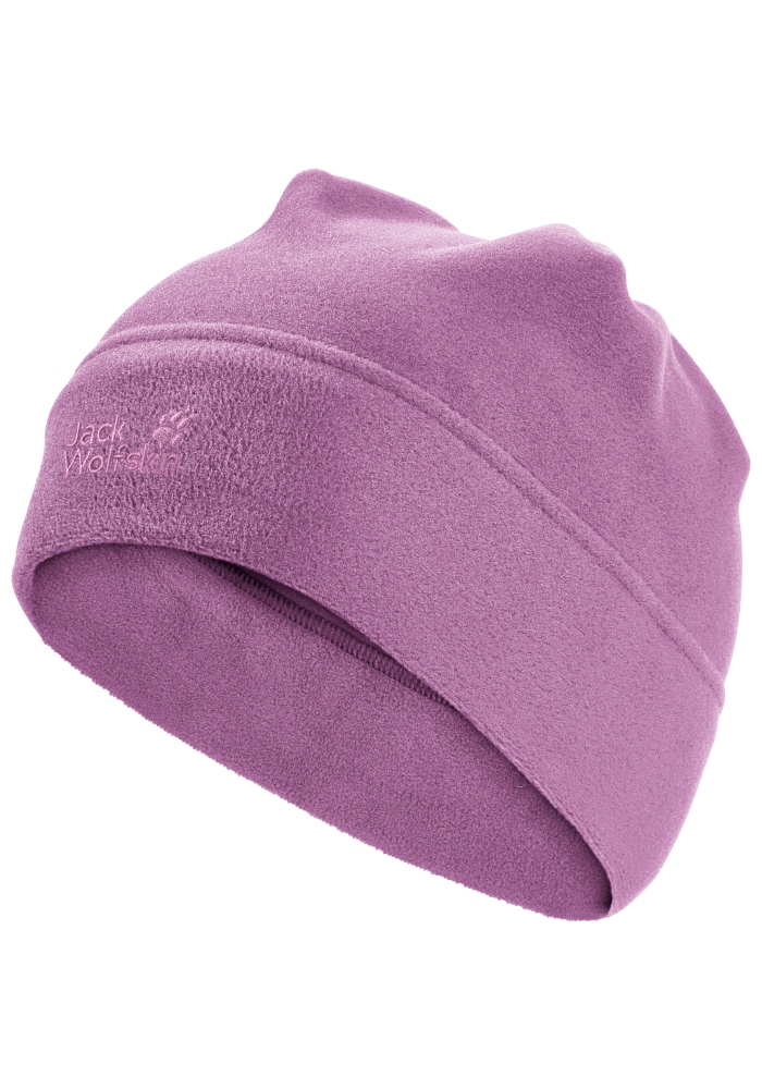 Jack Wolfskin Beanie "REAL STUFF BEANIE" Fleecemütze, leicht, aus recycelten Materialien