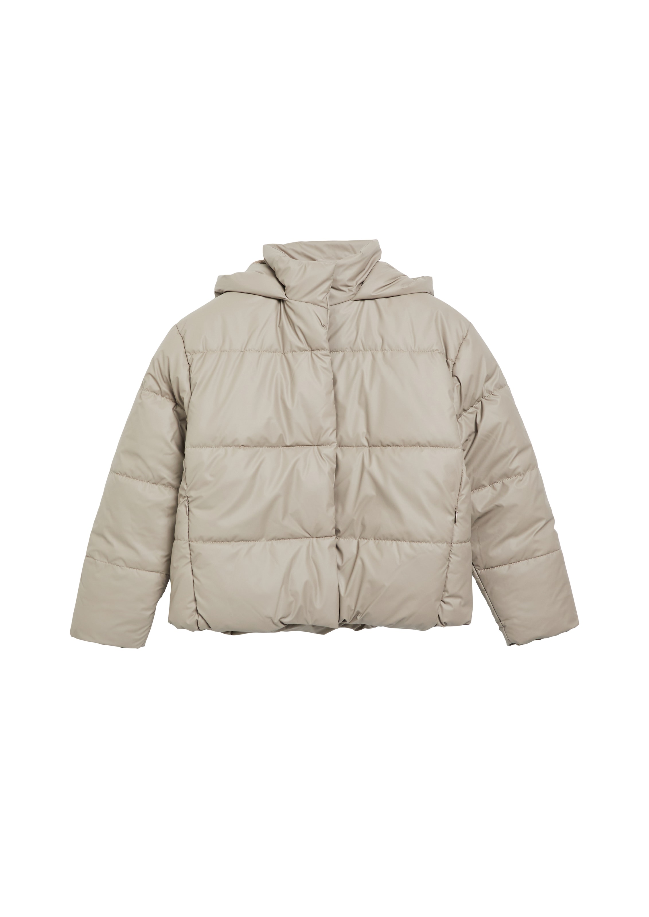 s.Oliver Junior Steppjacke mit Kapuze mit Kapuze und Reißverschlusstaschen