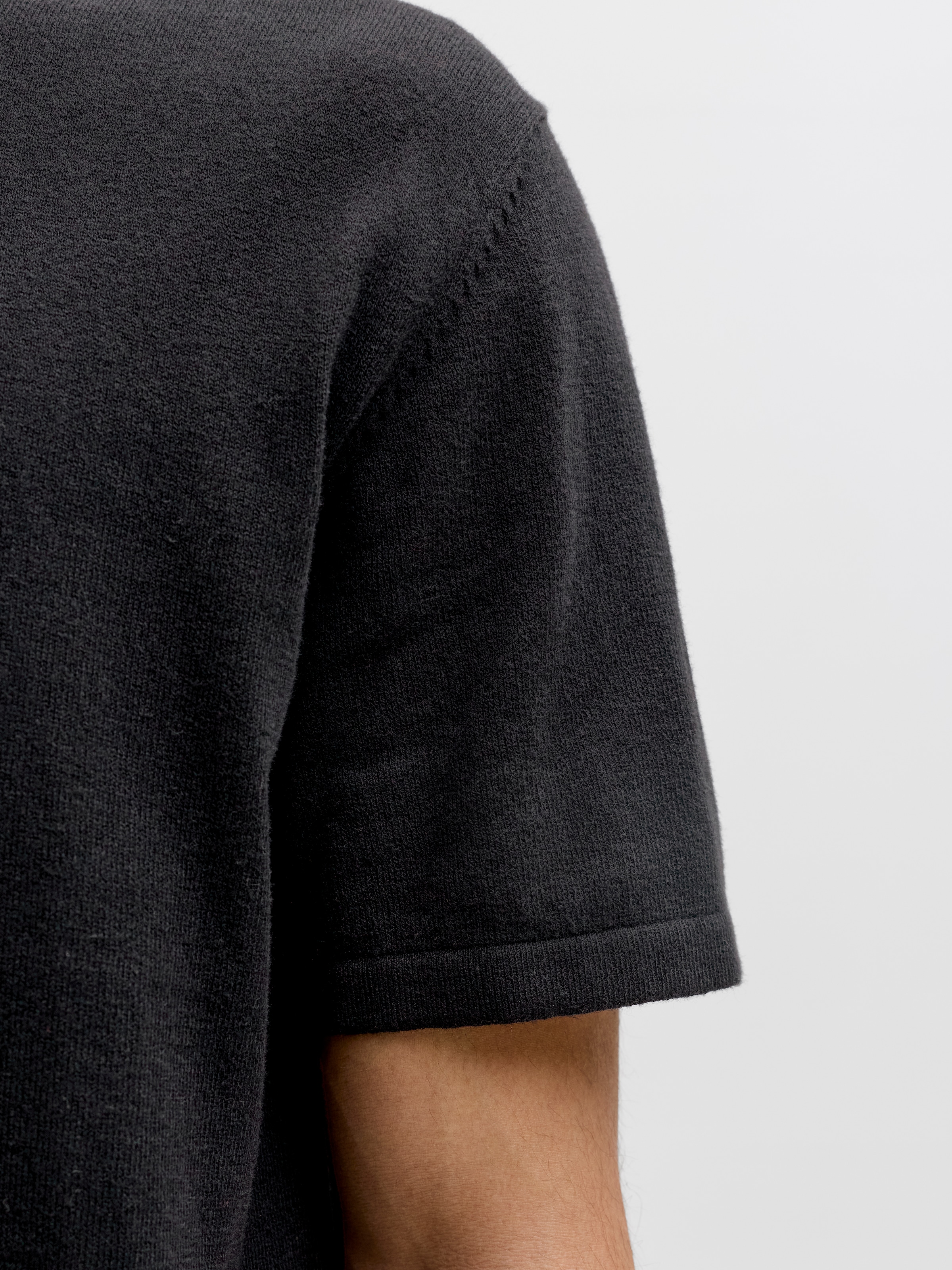 Jack & Jones Kurzarmpullover »JJEEMIL KNIT ZIP POLO SS SN« mit kurzem Reißverschluss