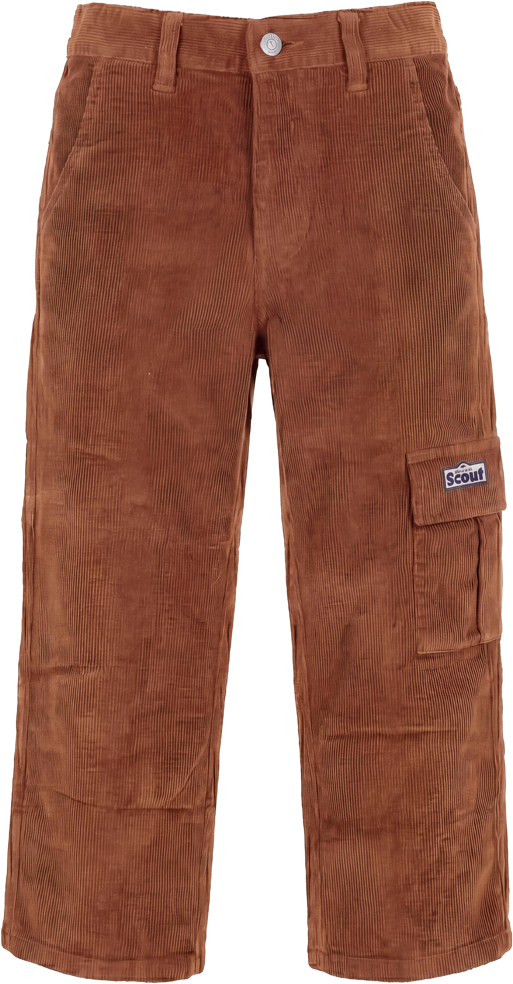 Scout Cordhose »Cordhose mit Cargotasche - NEU von SCOUT«  Cargo-Cordhose in lässige Passform und innenliegendem Gummizug