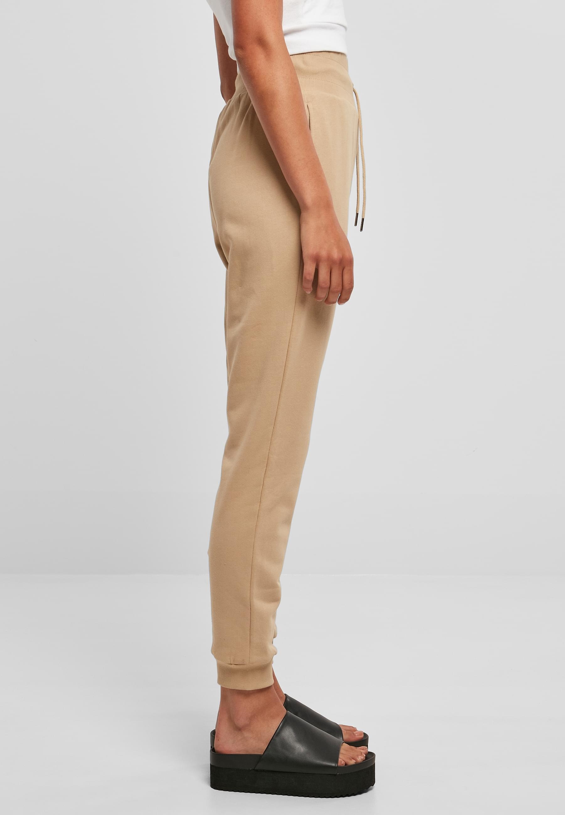 URBAN CLASSICS Jogginghose »Urban Classics Damen Ladies Organic High Waist Sweat Pants«, (1 tlg.)