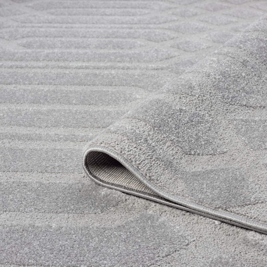 Carpet City Teppich »FLAIR138«, rund, 11 mm Höhe, Kurzflor-Teppich, Skandi-Stil, Wohnzimmer