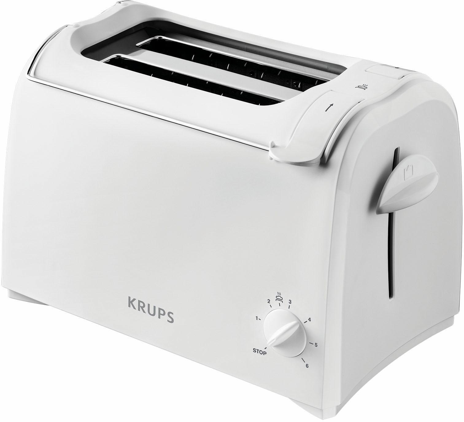 Krups Toaster "Pro Aroma KH1511", 2 lange Schlitze, für 2 Scheiben, 700 W