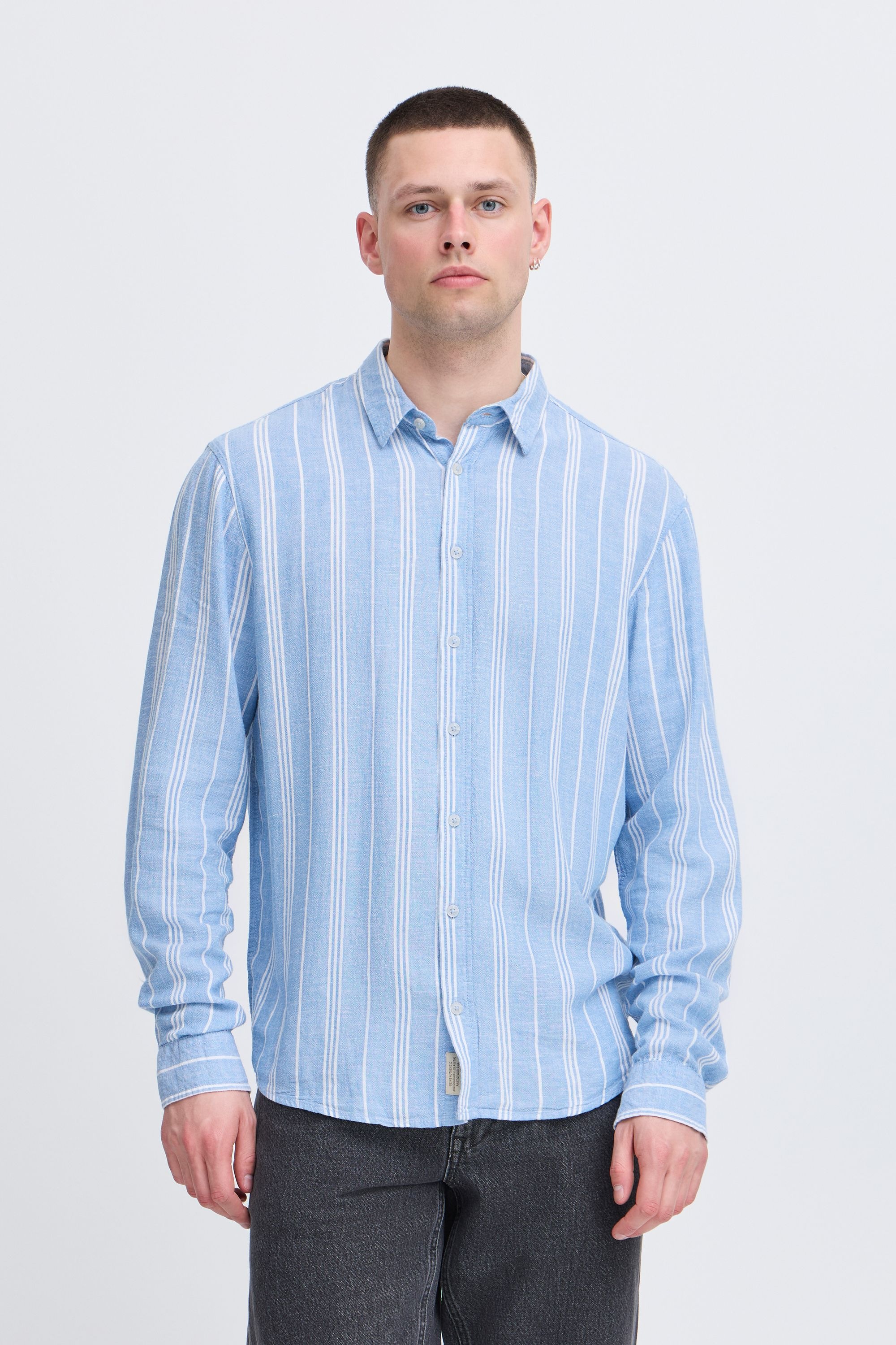 Thumbnail - Blend Leinenhemd "Leinenhemd BHBobby Linen striped"