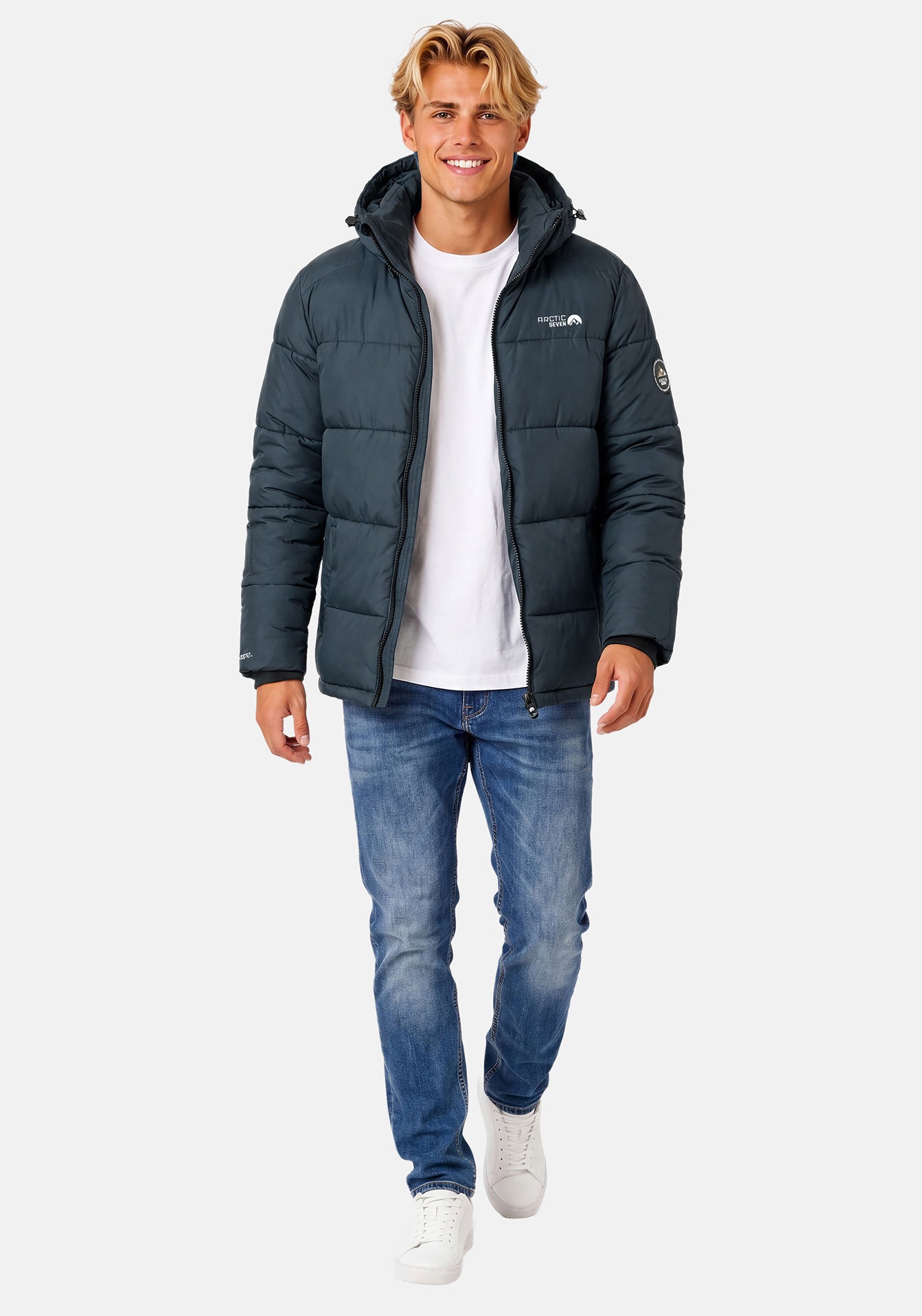 Arctic Seven Winterjacke »ASYetii« mit hochwertigem Steppdesign