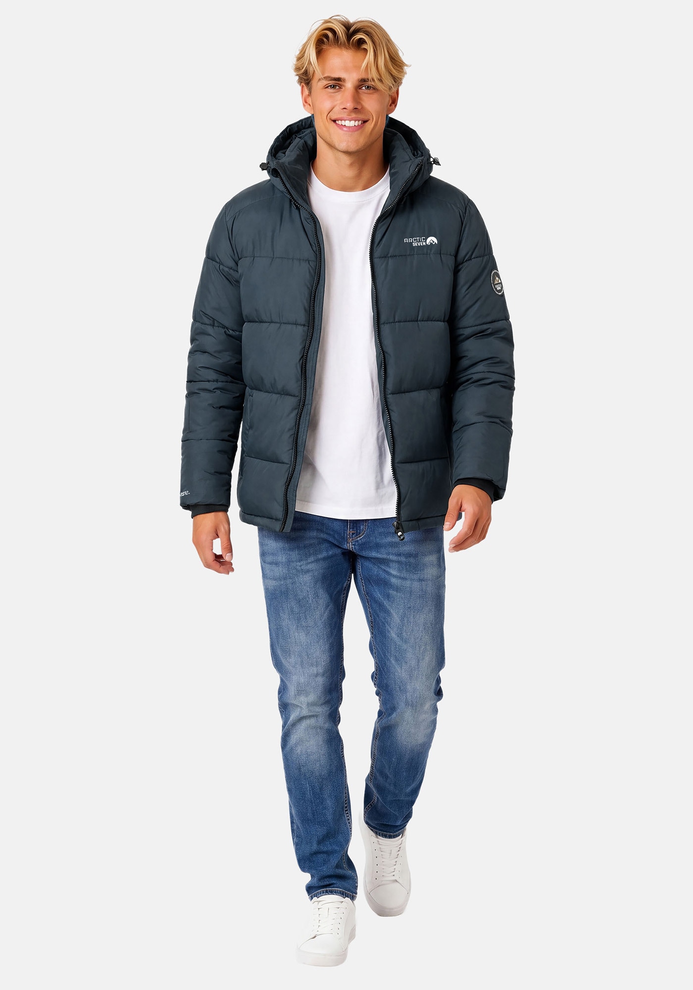 Arctic Seven Winterjacke "ASYetii" mit hochwertigem Steppdesign