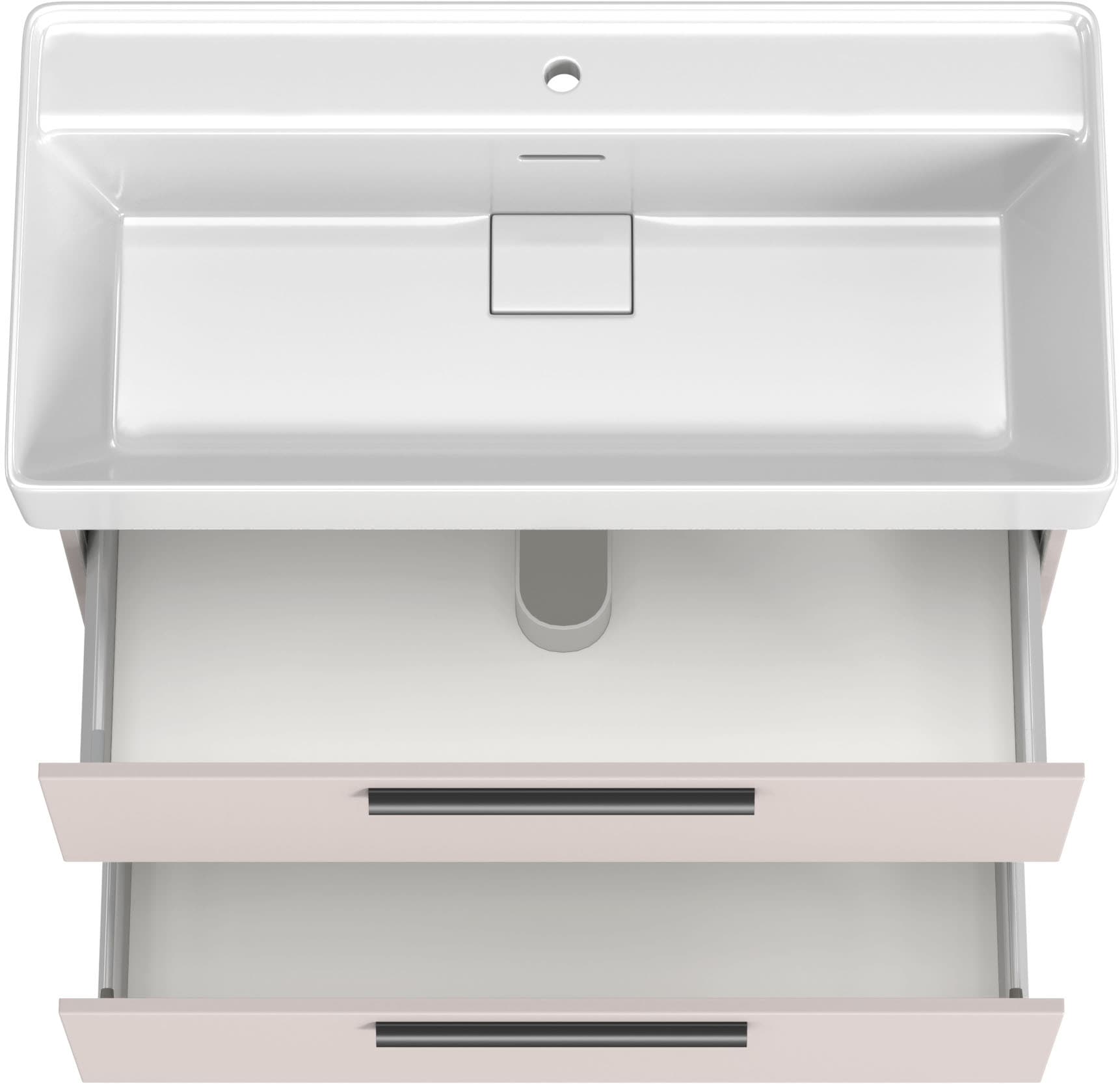 welltime Badmöbel-Set »SALVADA, 3tlg-Set, gedämpfte Scharniere, Softclose, Keramikbecken« Maße (B/T/H): 140/47,5/200 cm, 