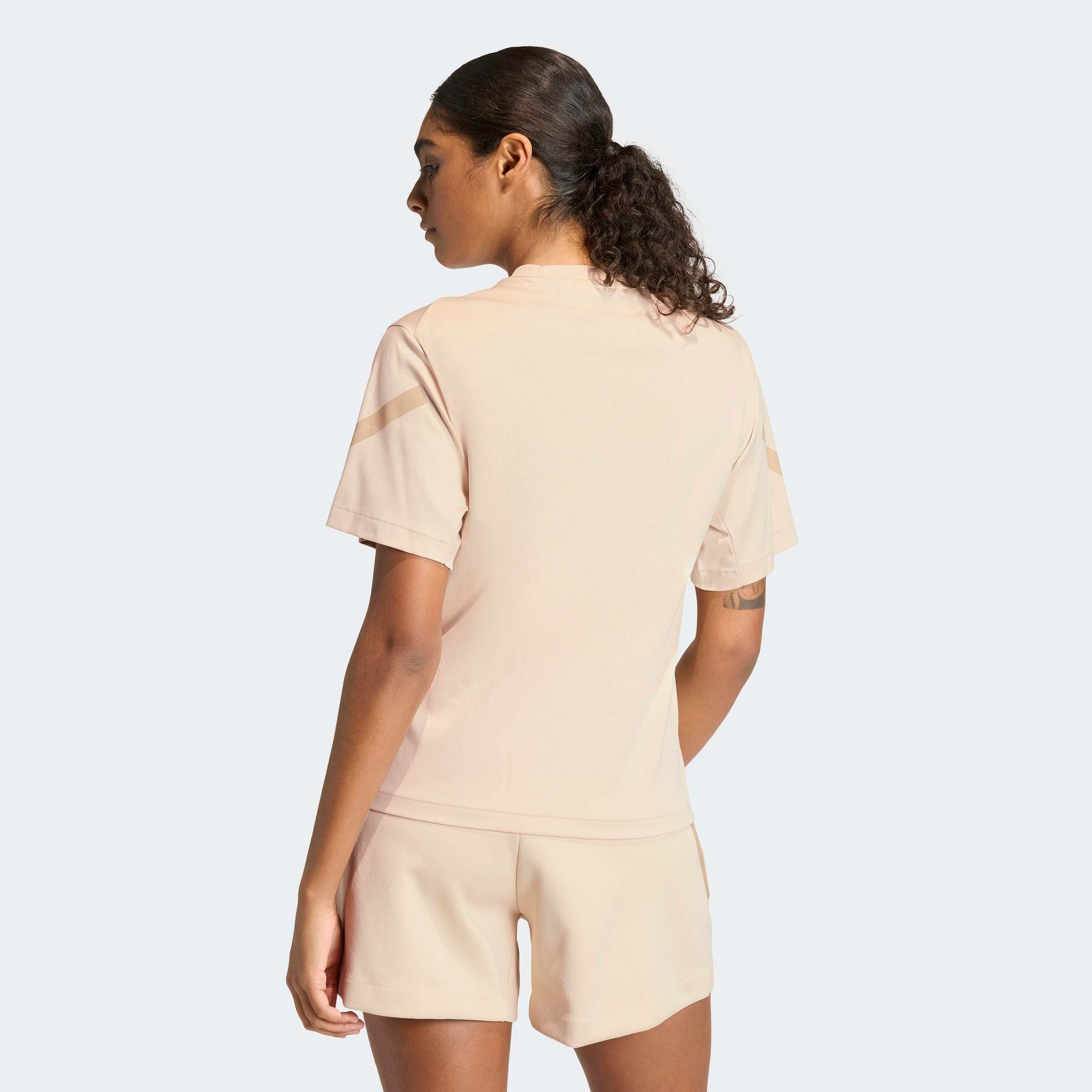 adidas Sportswear T-Shirt »W Z.N.E. TEE« für Erwachsene, mit Rundhalsausschnitt, ohne Verschluss, aus Baumwolle