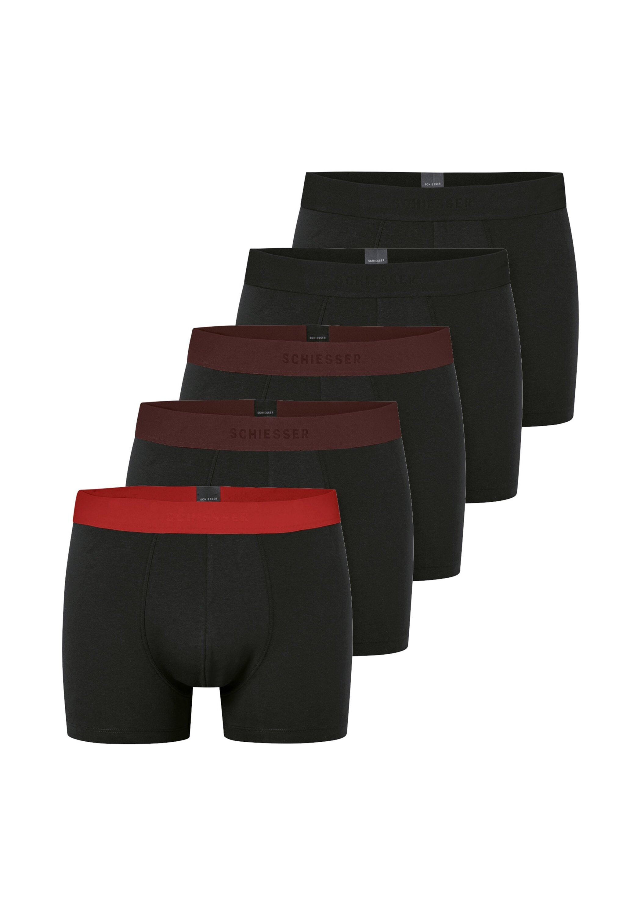 Schiesser Boxershorts "Boxershort 5PACK Shorts - 95/5 Multipacks 5er Pack" günstig online kaufen