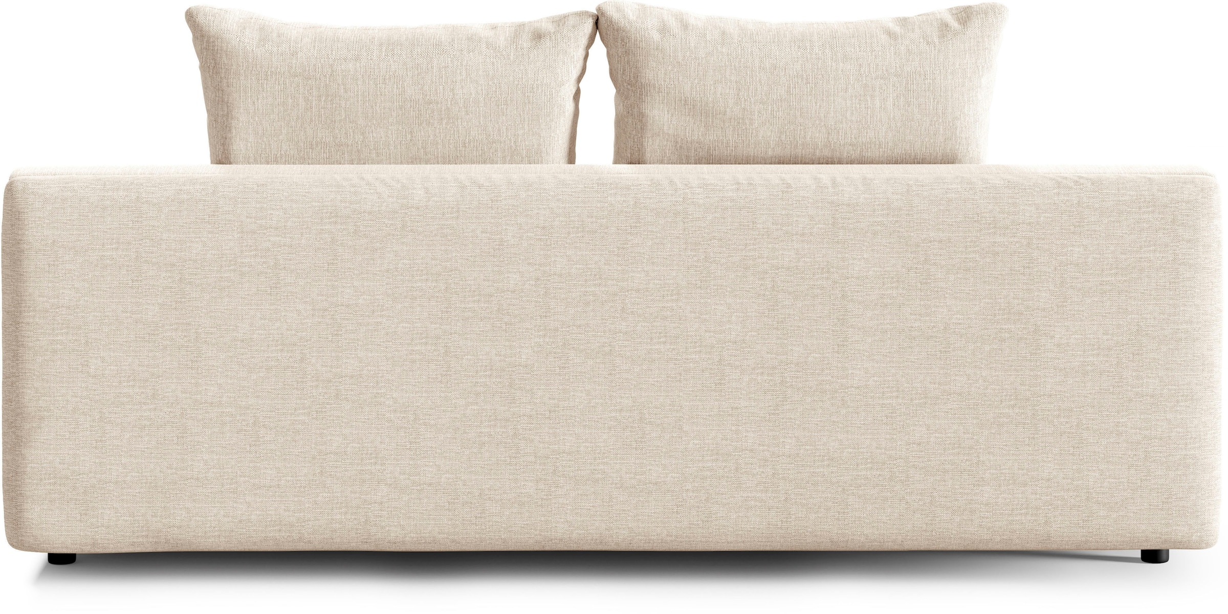 WERK2 Schlafsofa »Biggi, komfortabel und elegant, Breite 206cm,«, 2-Sitzer Sofa & Schlafcouch mit Bettkasten