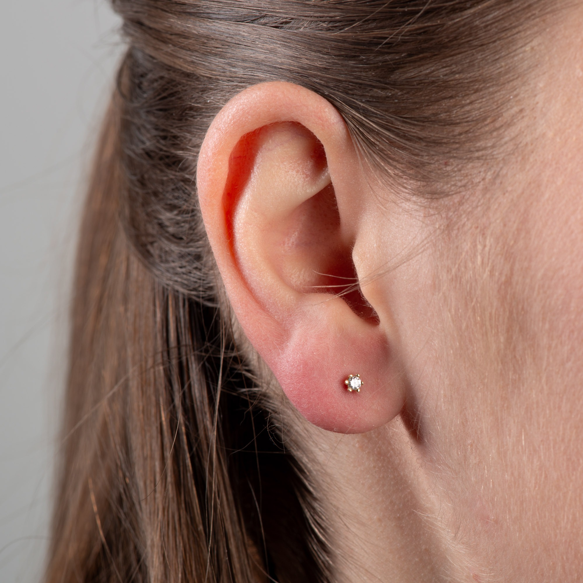 Orolino Paar Ohrstecker »585 Gold mit 2x Brillant zus. 0,10ct.«