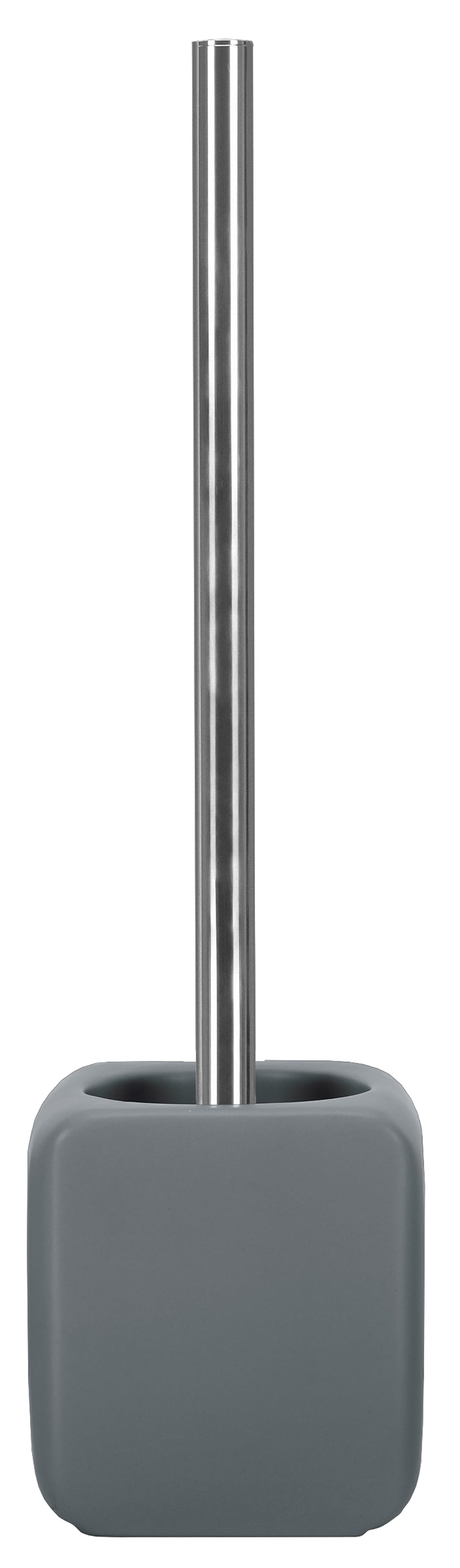 Kleine Wolke WC-Garnitur "Cubic" 2 aus Keramik mit abnehmbarem Bürstenkopf günstig online kaufen