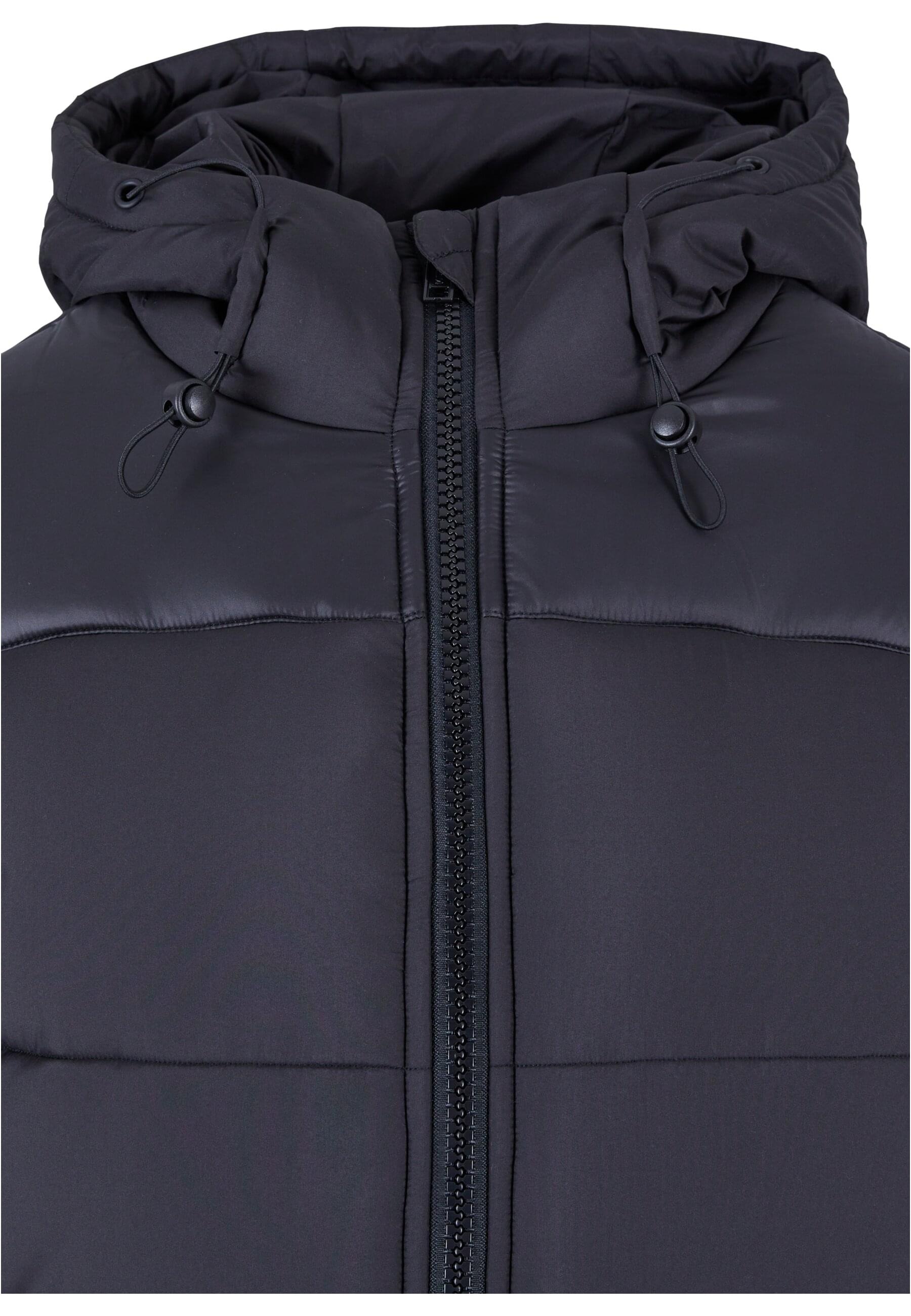 URBAN CLASSICS Winterjacke »Urban Classics Damen Ladies Hooded Mixed Puffer Coat« 1 Stk. tlg. ohne Kapuze