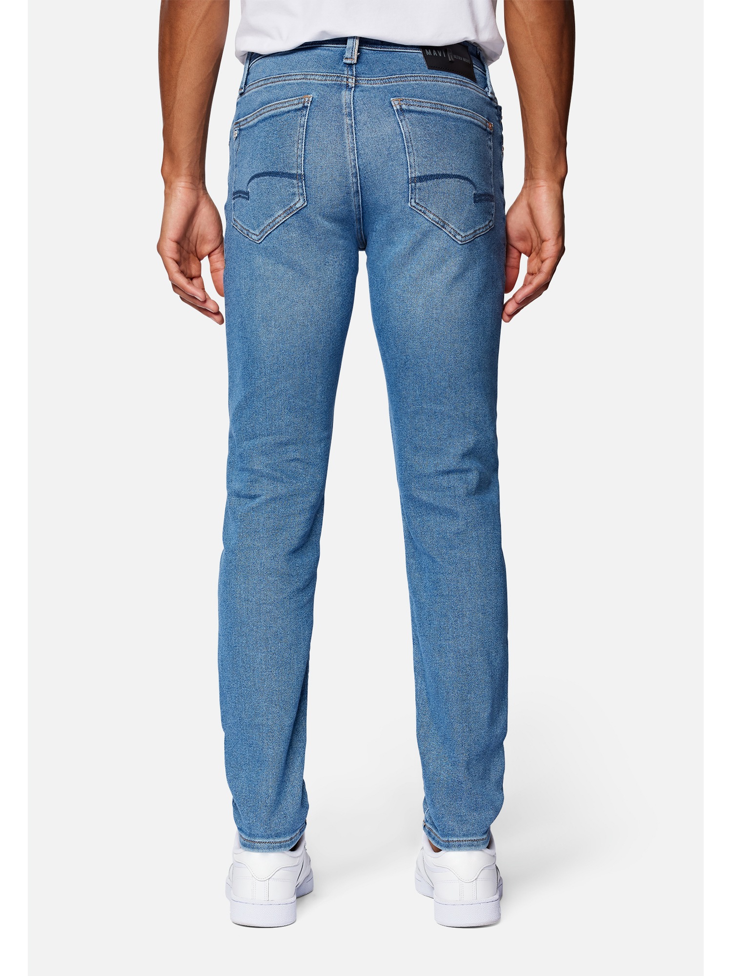 Mavi Tapered-fit-Jeans »CHRIS«, Eng zulaufende Jeans