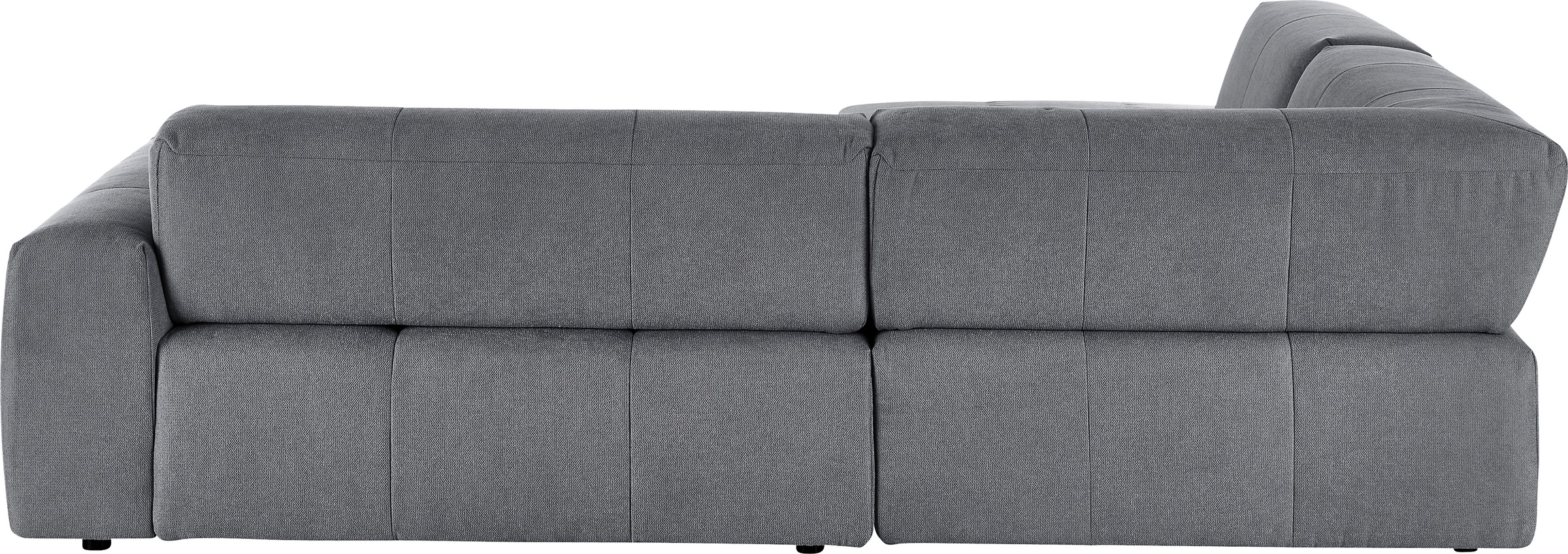 3C Candy Ecksofa »Yoshy Komfortsofa, bequem und modern, hochwertige Verarbeitungsdetails«, Zwei verschiedene Sitztiefen durch verstellbare Rückenlehne, L-Form