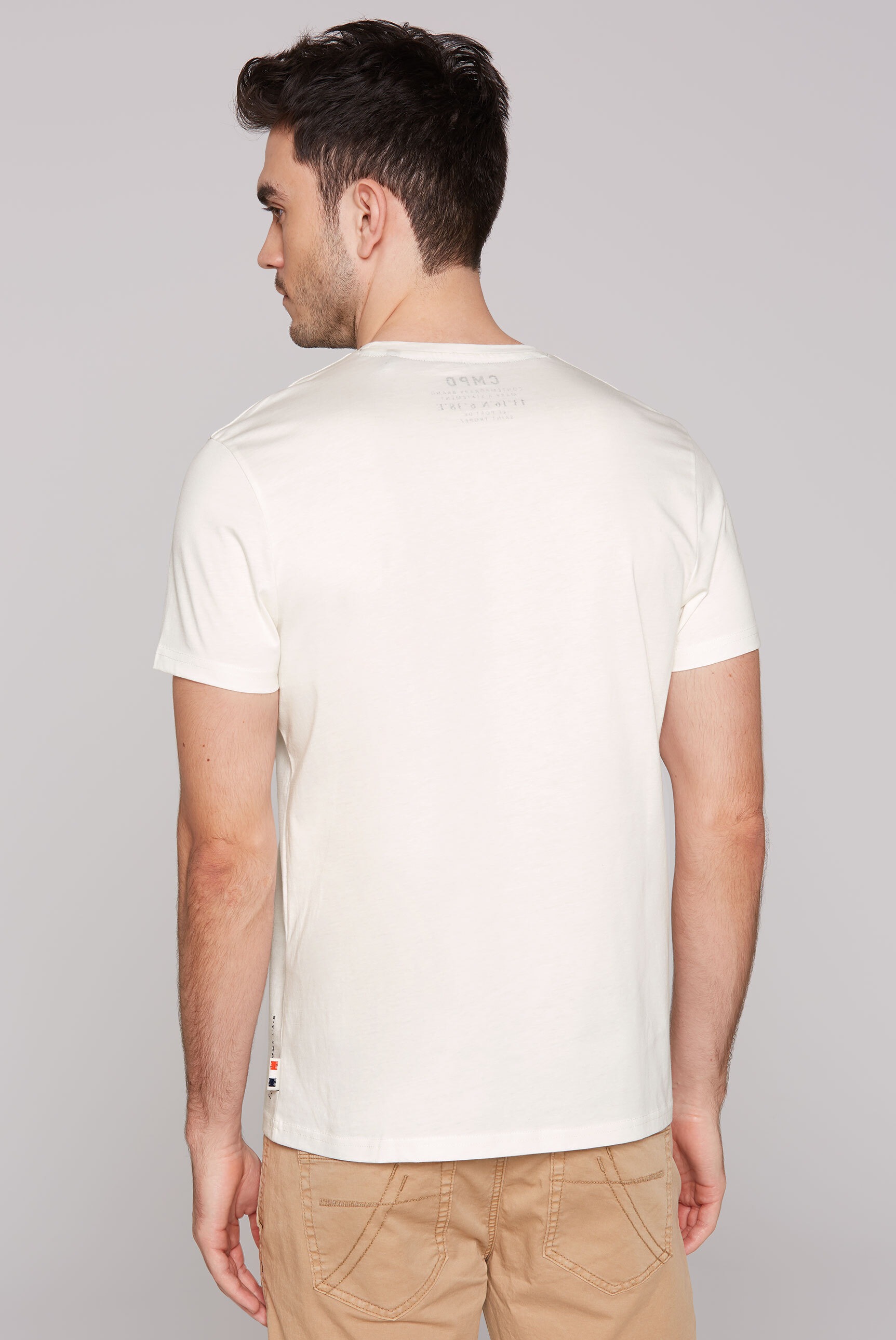 CMPD Rundhalsshirt, mit Necktape