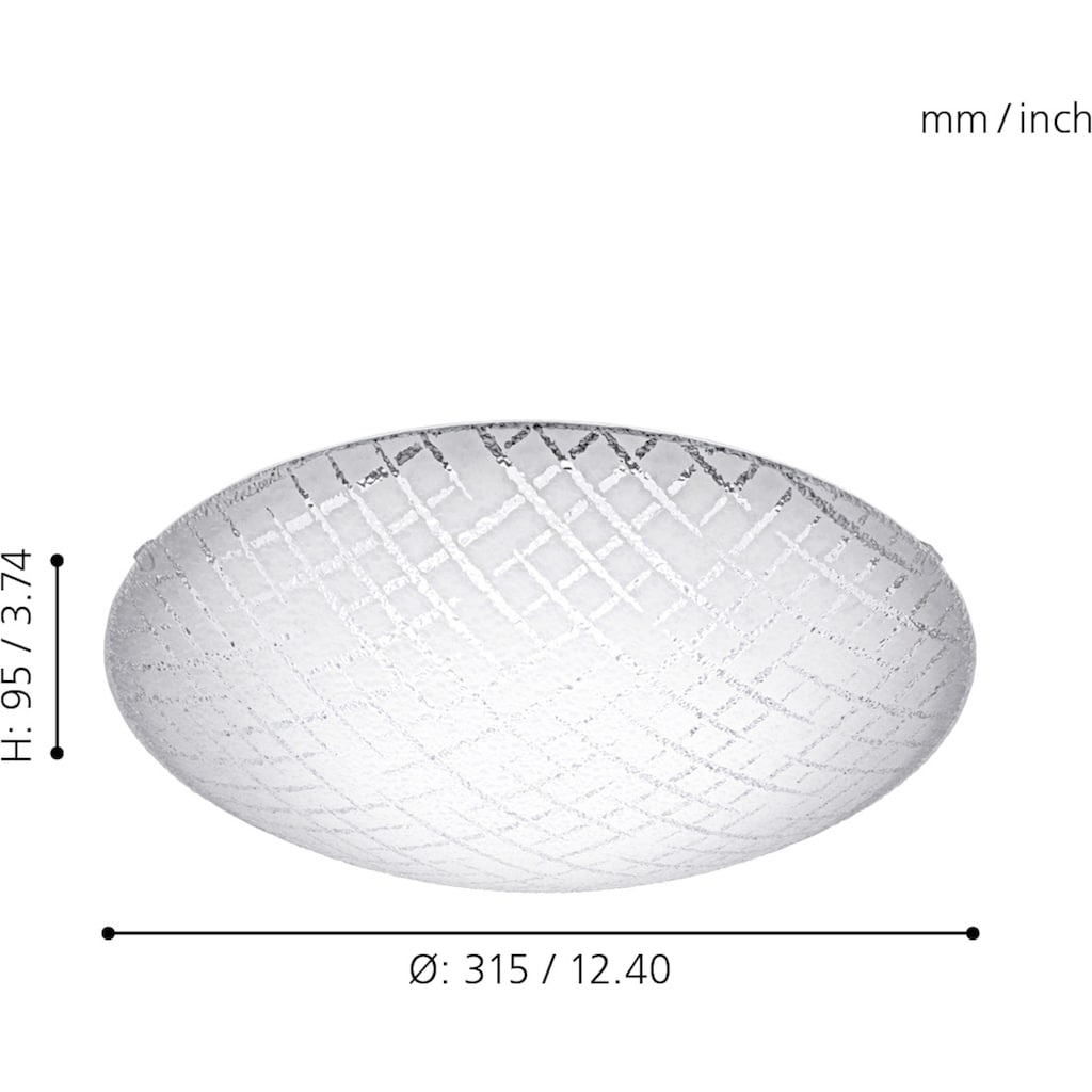 EGLO Deckenleuchte »RICONTO 1«, 1 flammig-flammig