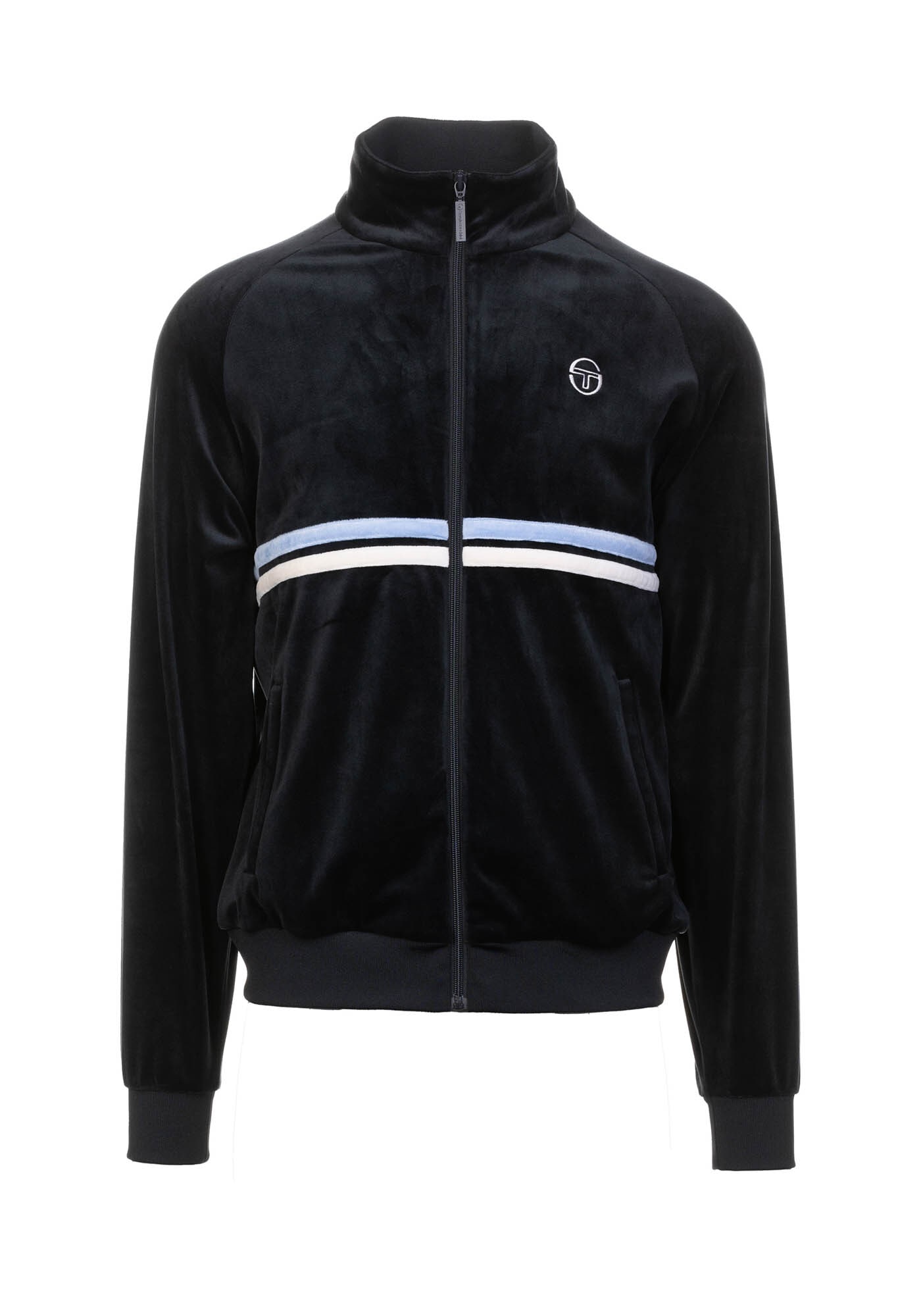 Trainingsjacke »DALLAS 024 VELOUR TRACKTOP Herren«, ohne Kapuze, Trainingsjacke...