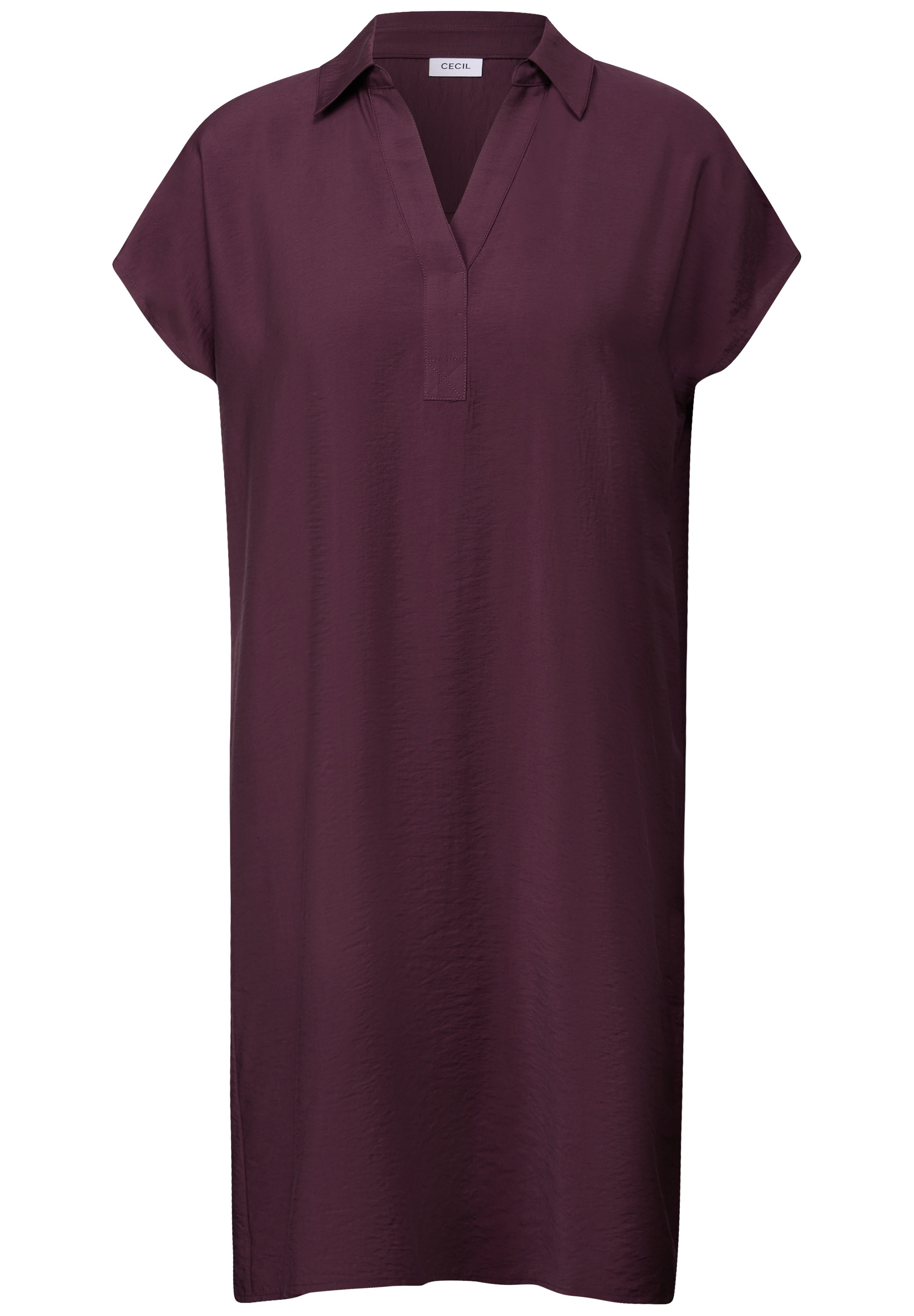 Thumbnail - Cecil Blusenkleid Ohne Taschen im Hemdblusen-Style