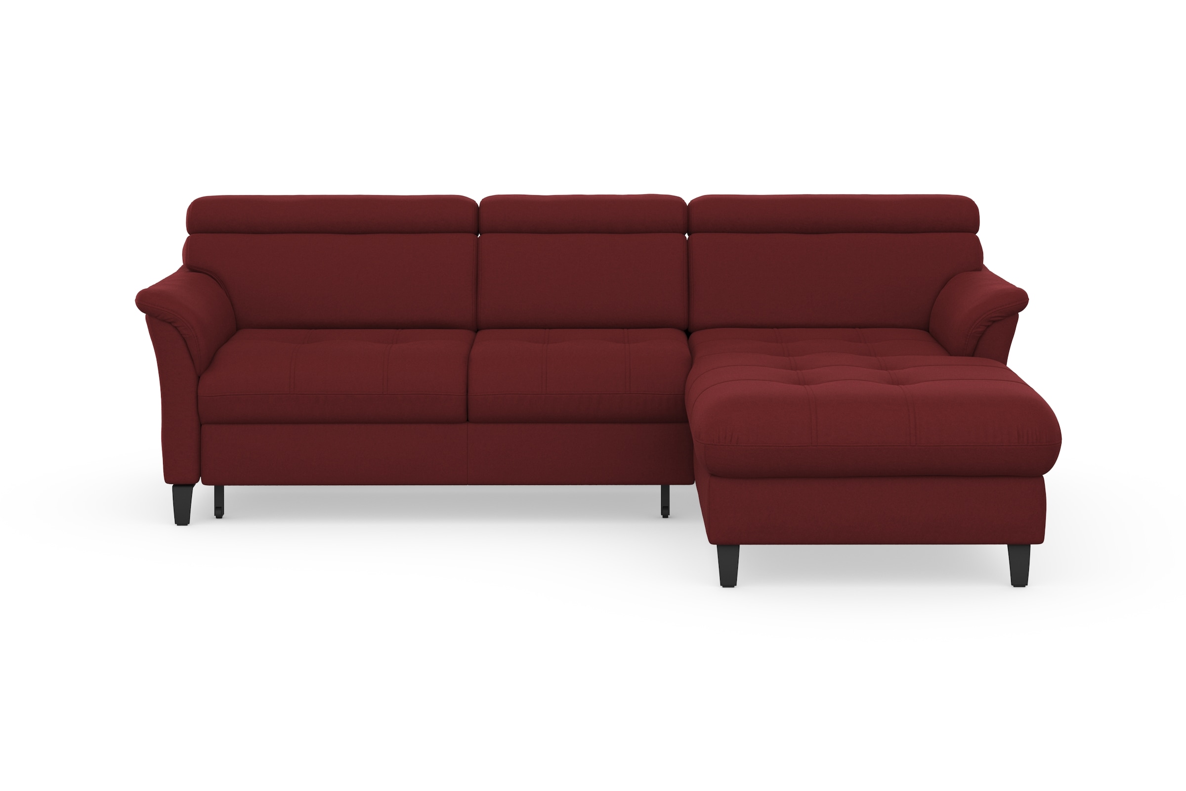 sit&more Ecksofa "Marano L-Form" inklusive Kopfteilverstellung, optional Schlaffunktion & Bettkasten