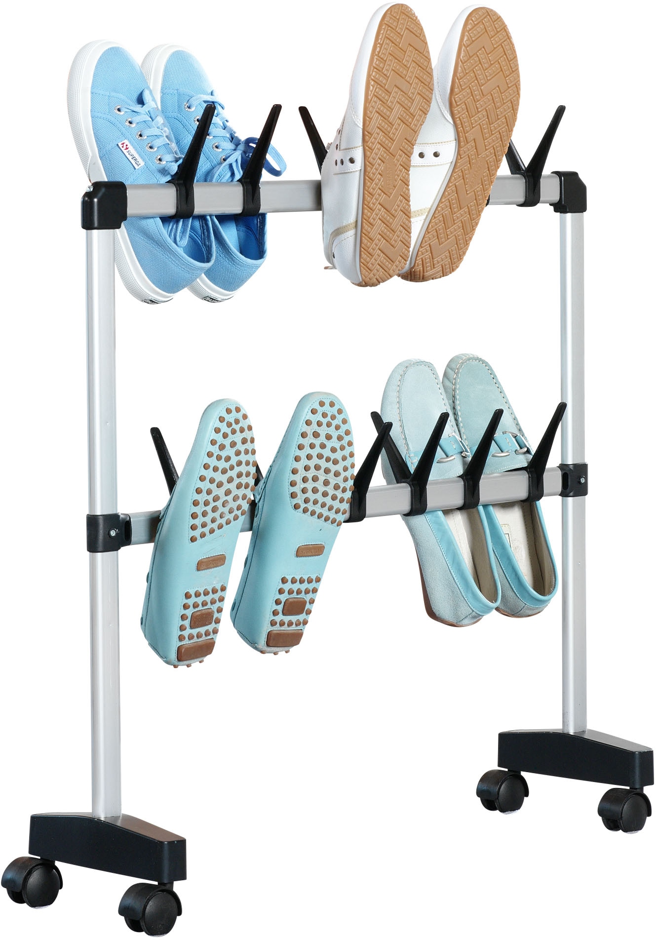 Ruco Schuhregal "Nischen-Schuhwagen", Fahrbar, für bis zu 12 Paare, Made in günstig online kaufen