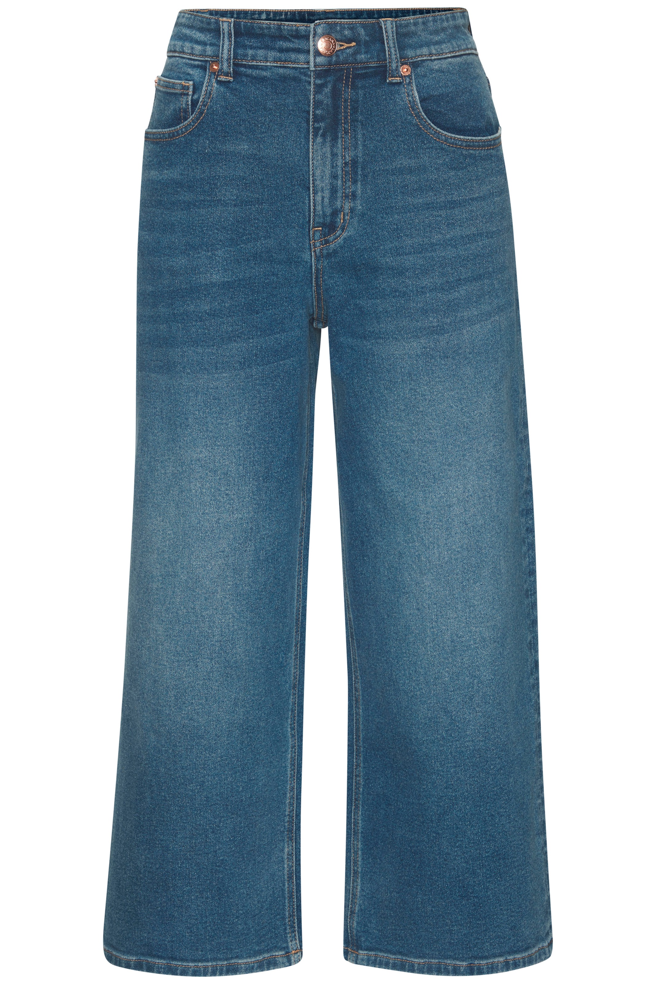 LASCANA 7/8-Jeans, aus Baumwoll-Denim, Straight-Leg günstig online kaufen