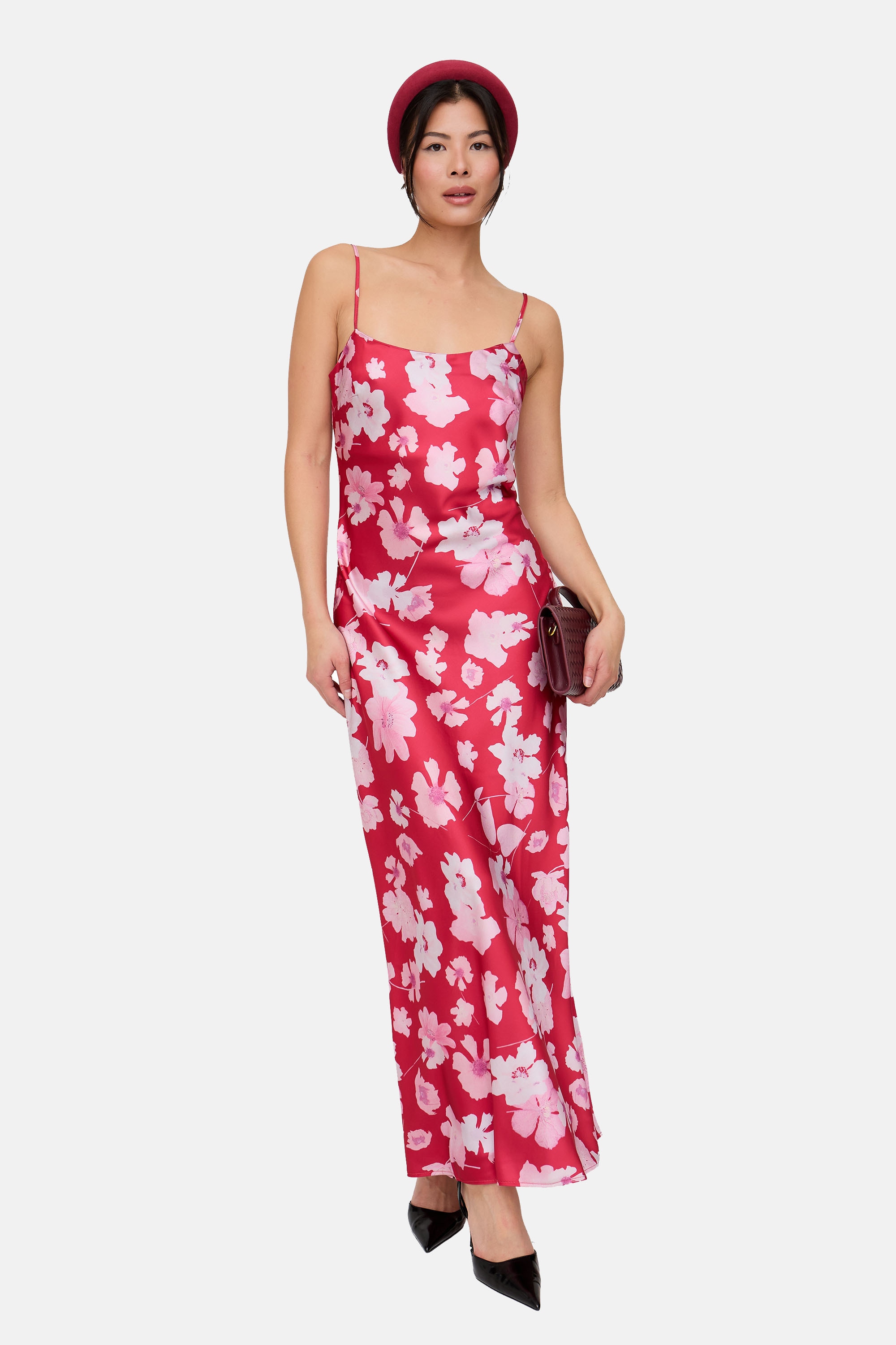 Lily and Lionel Midikleid »Roxy Spaghetti Strap Maxi Dress Damen«