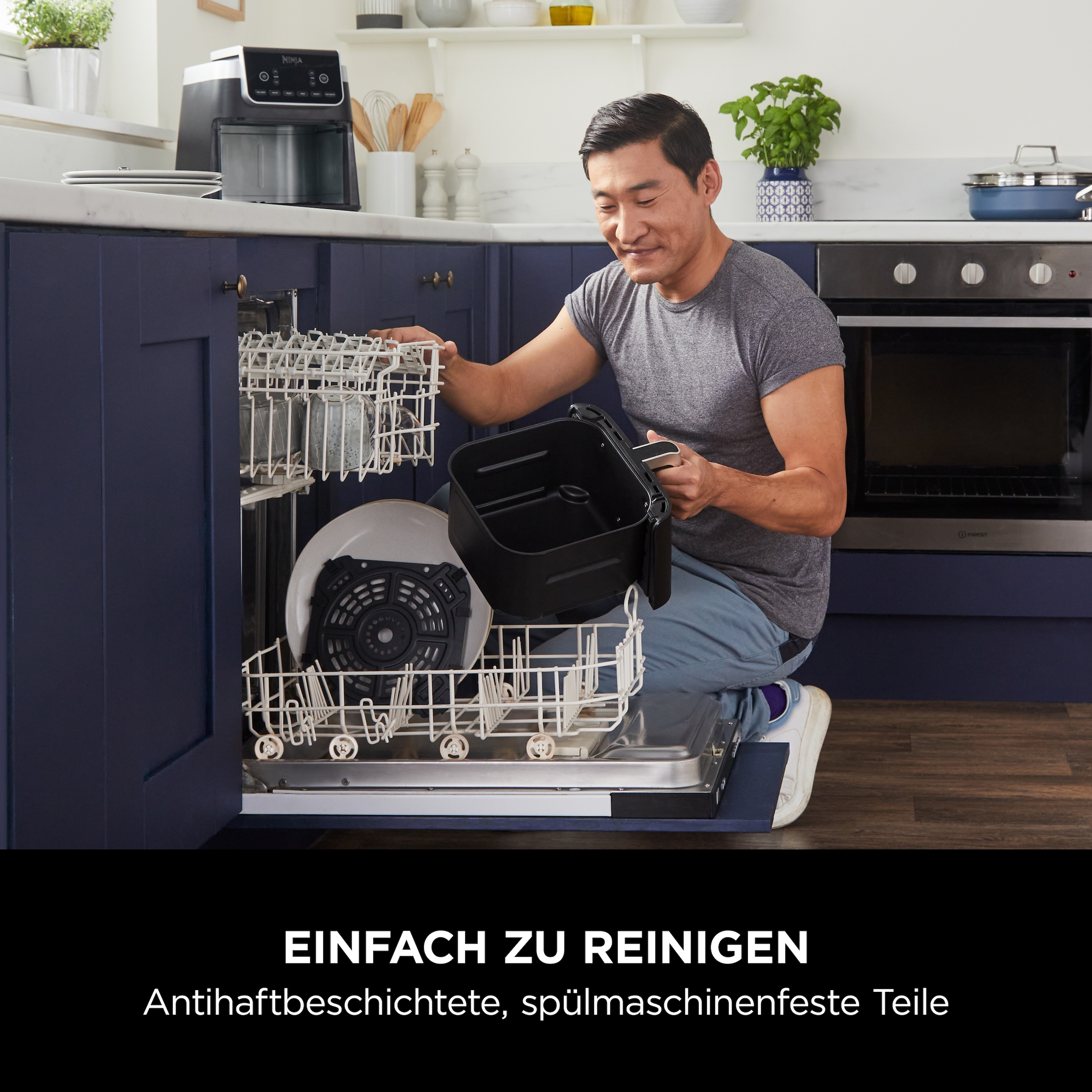 NINJA Heißluftfritteuse »AF180EU«, 2000 W