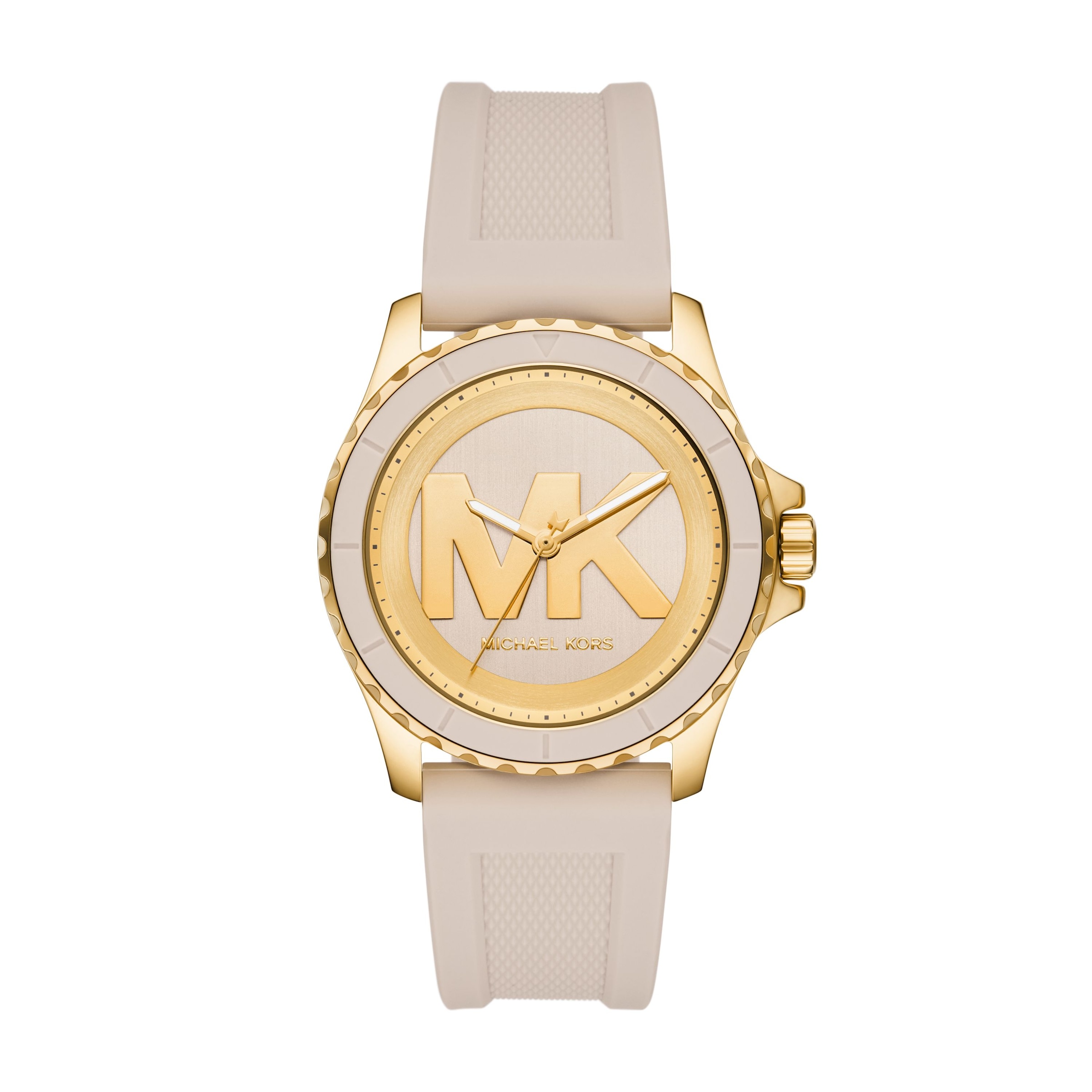 MICHAEL KORS Quarzuhr »Everest« Armbanduhr, Silikonarmband, analog