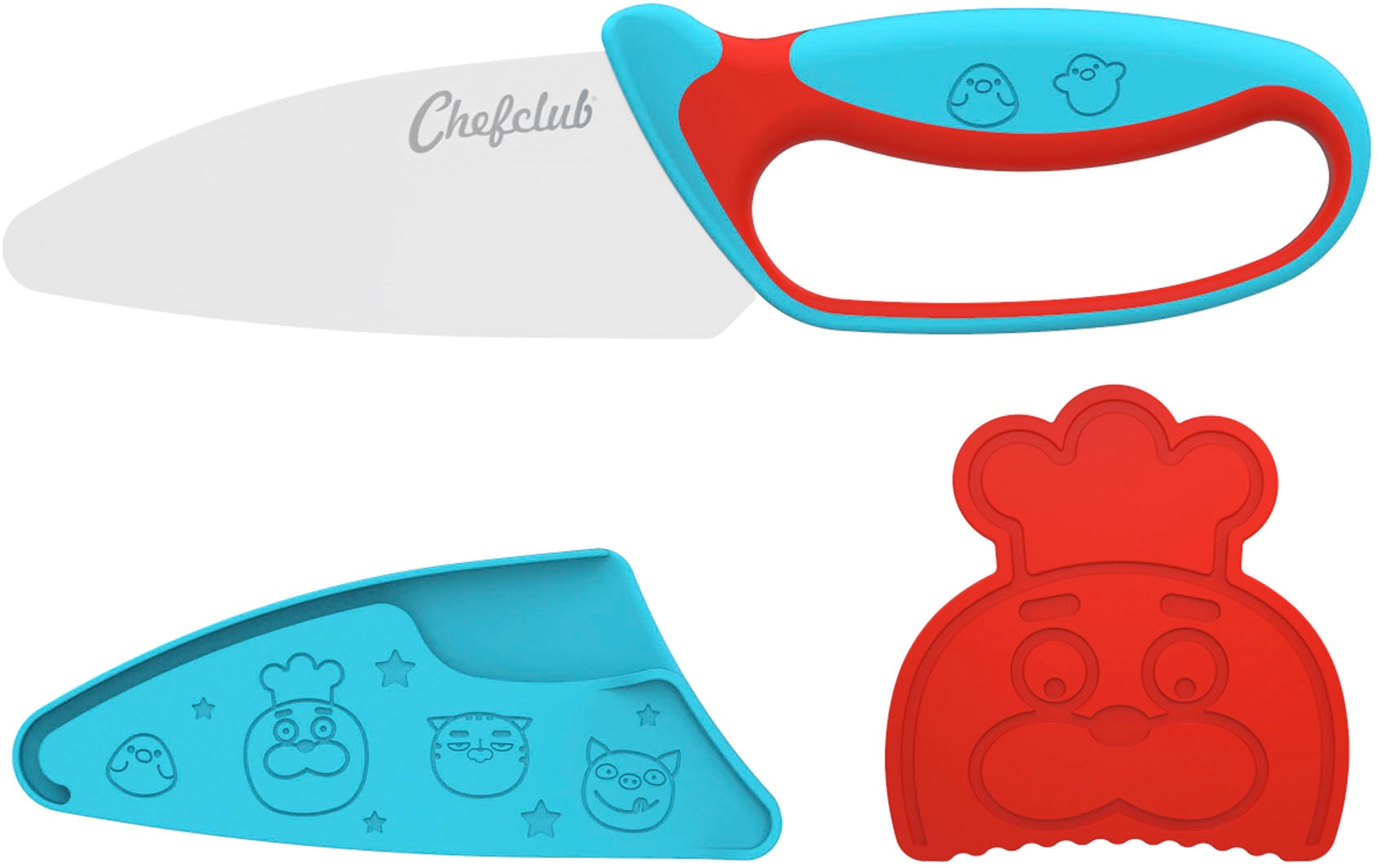 Chefclub Kinderkochmesser »Messer dėl Kinder bl...