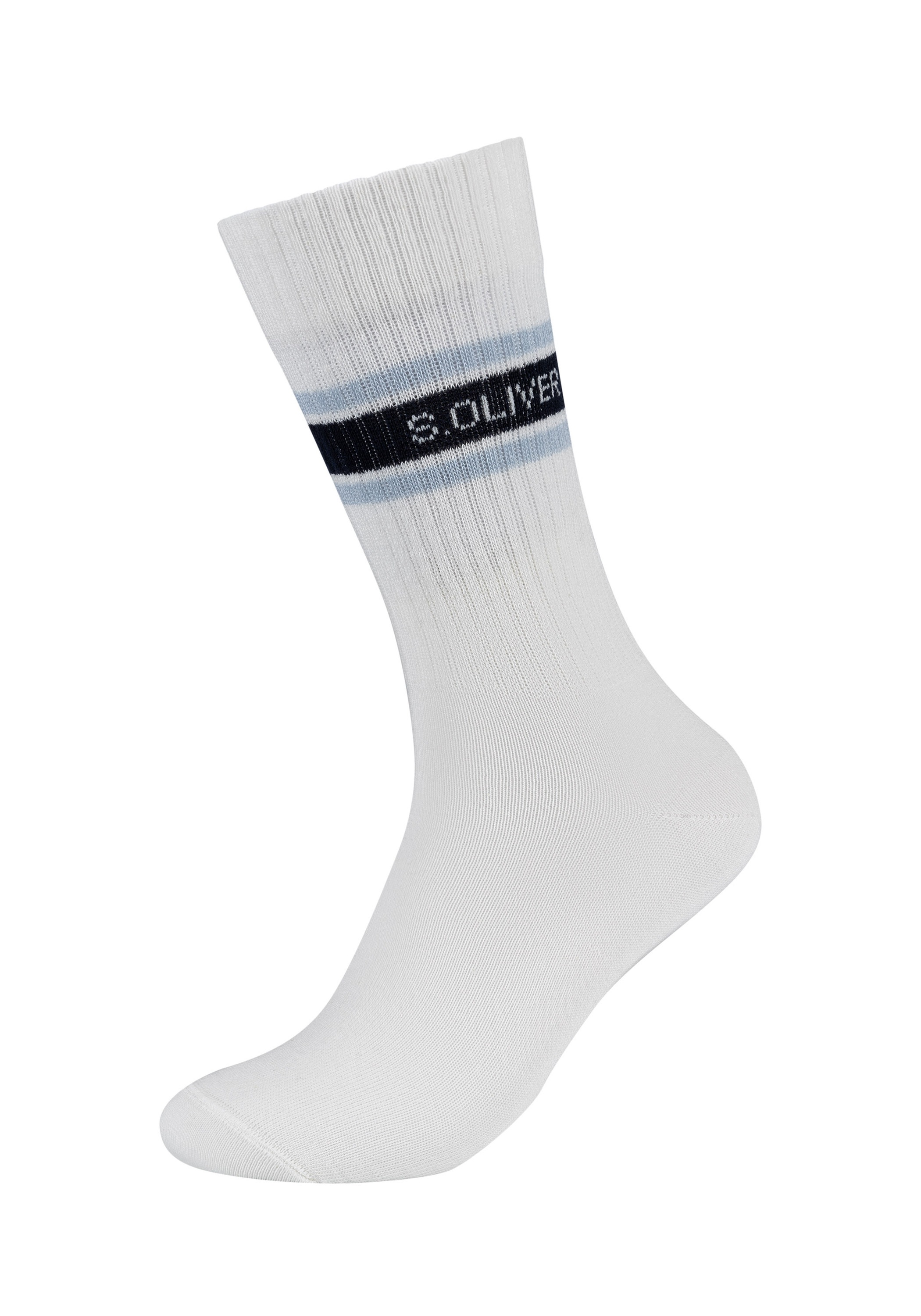 s.Oliver Socken »Tennissocken 6er Pack« 6er Pack Mit RCS-zertifizierter recycelter Baumwolle, Verstärkte Ferse und Spitze für mehr Robustheit