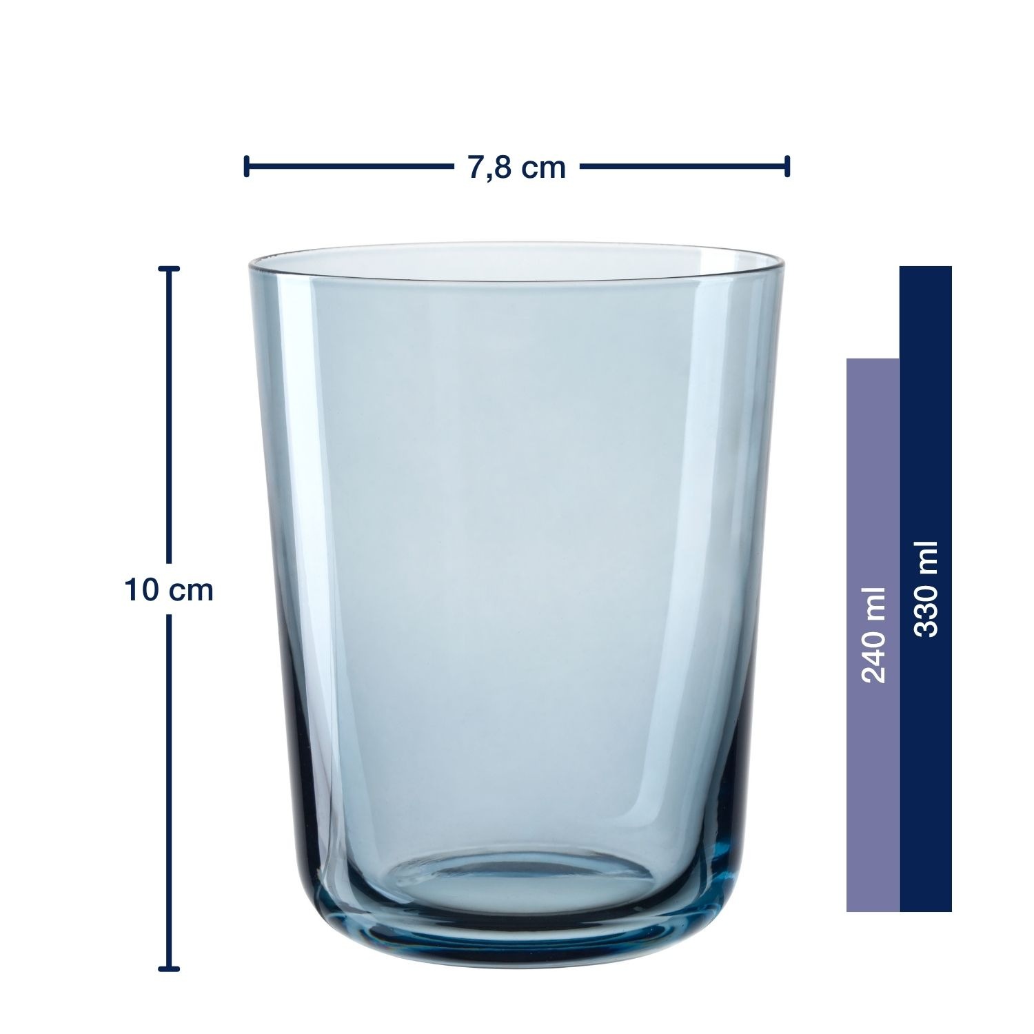 LEONARDO Gläser-Set »Trinkgläser LEGGERO, 4er-Set, 330 ml« dünnwandiges Glas mit stabilem Stand