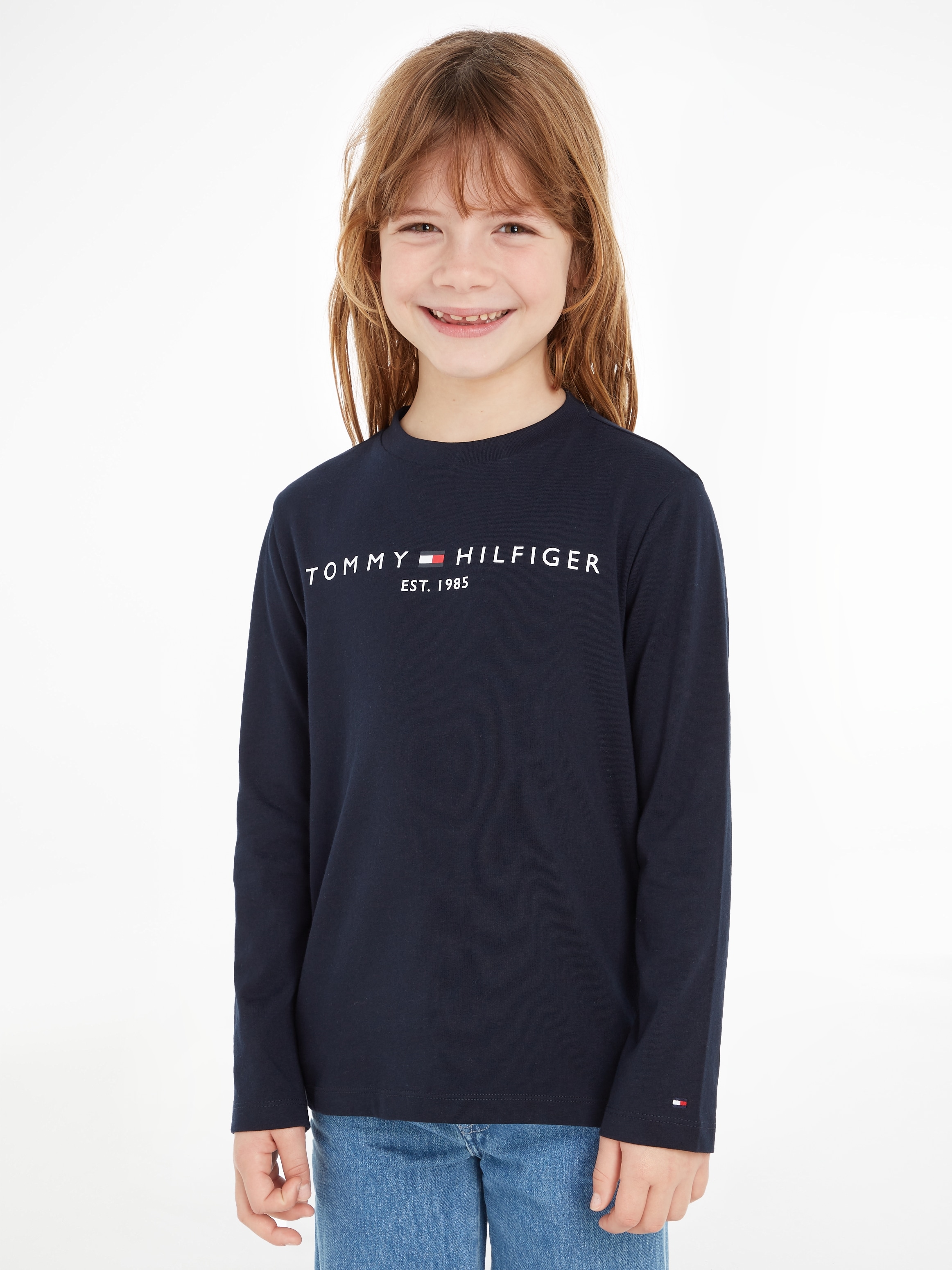 Tommy Hilfiger Langarmshirt | und BAUR TEE »ESSENTIAL für L/S«, Jungen Mädchen