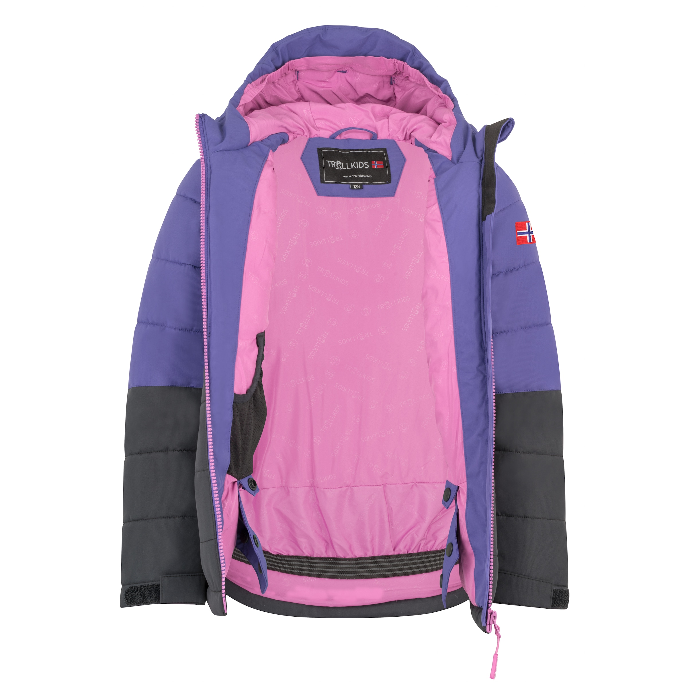 TROLLKIDS Skijacke »KIDS HEMSEDAL SNOW JACKET XT«, mit Kapuze, Winterjacke