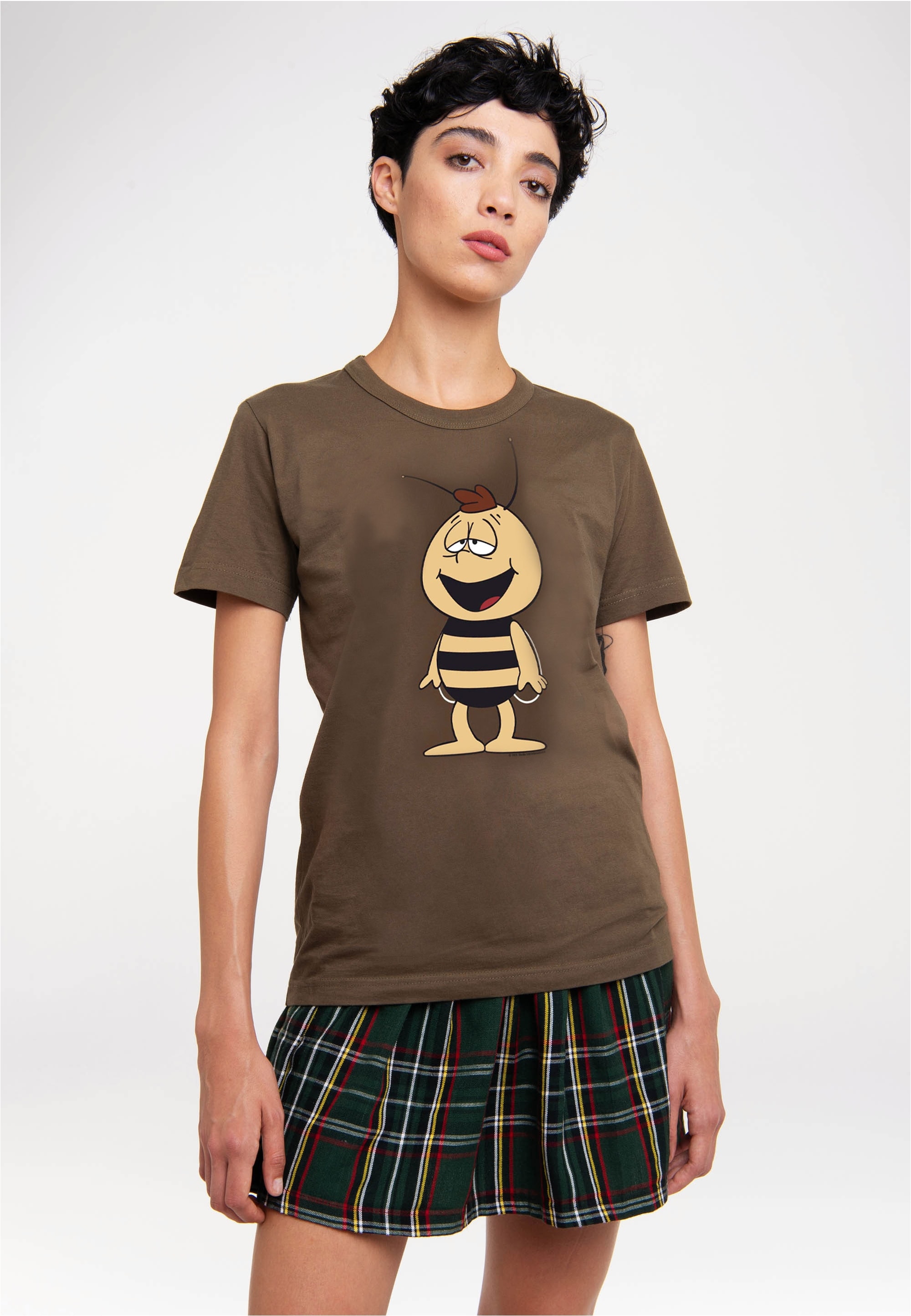 LOGOSHIRT T-Shirt »Die Biene Maja - Willi« mit coolem Print