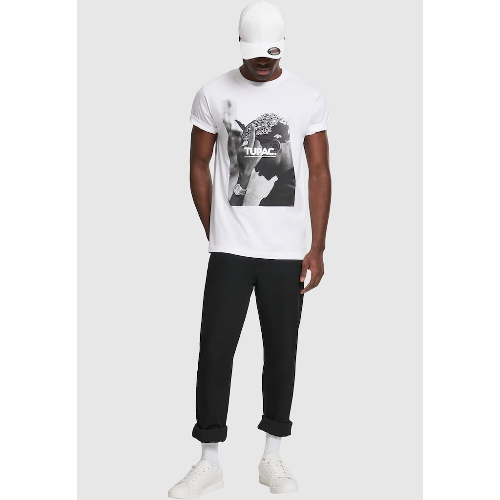 MisterTee Kurzarmshirt »MisterTee Herren 2Pac F*ck The World Tee«, (1 tlg.)