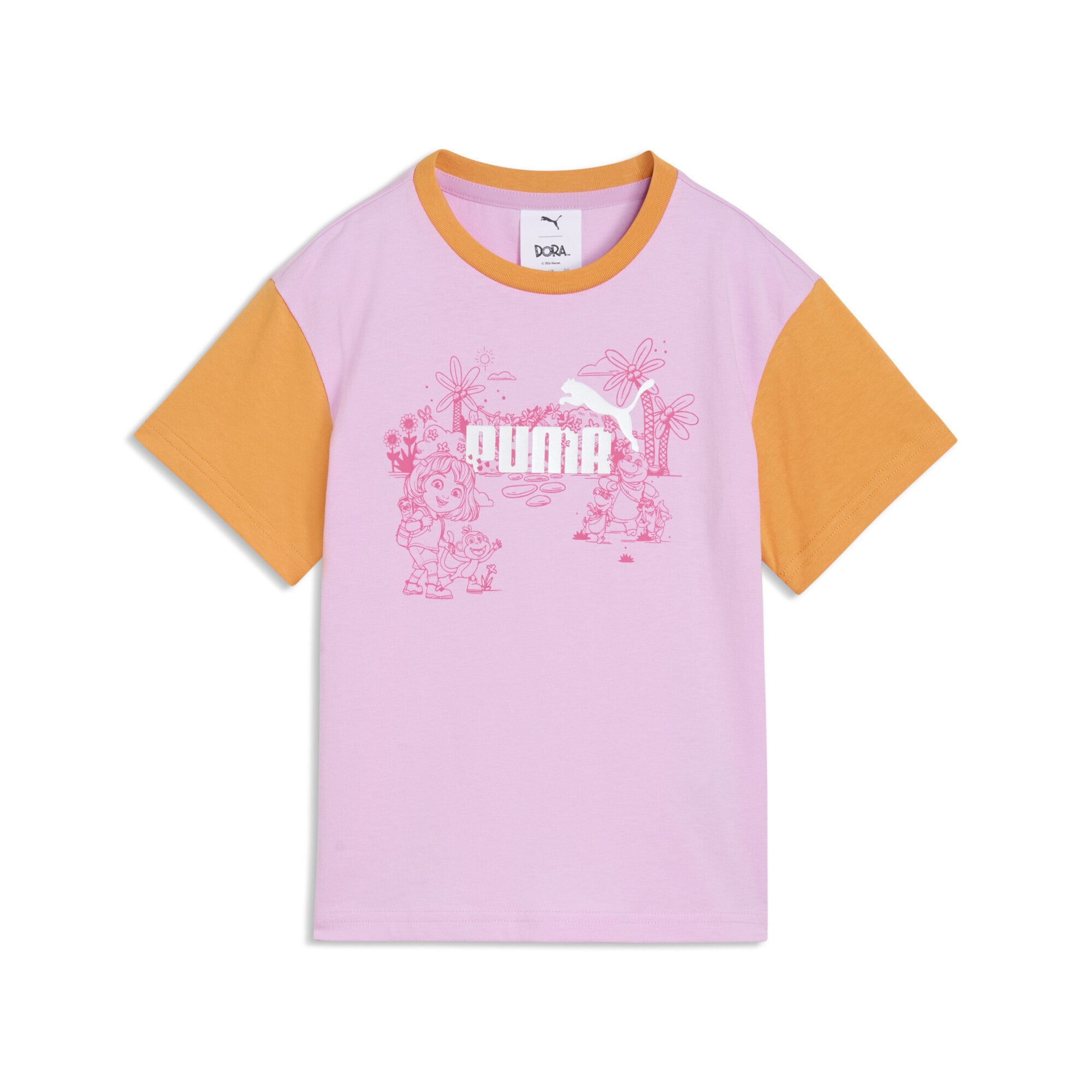 PUMA T-Shirt "PUMA x DORA THE EXPLORER Relaxed Graphic T-Shirt Mädchen"