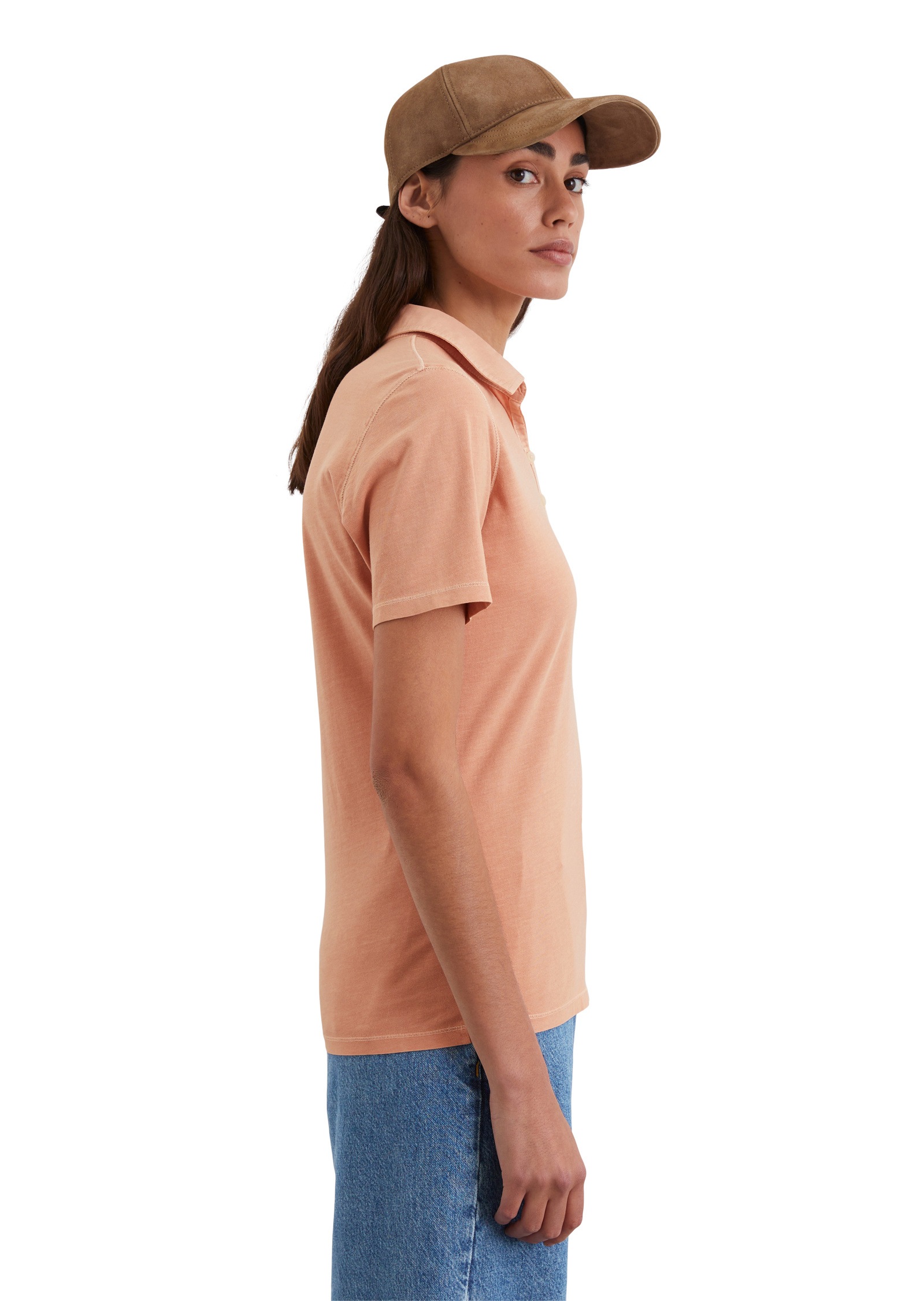 Marc O'Polo Poloshirt »mit Material-Mix-Details«