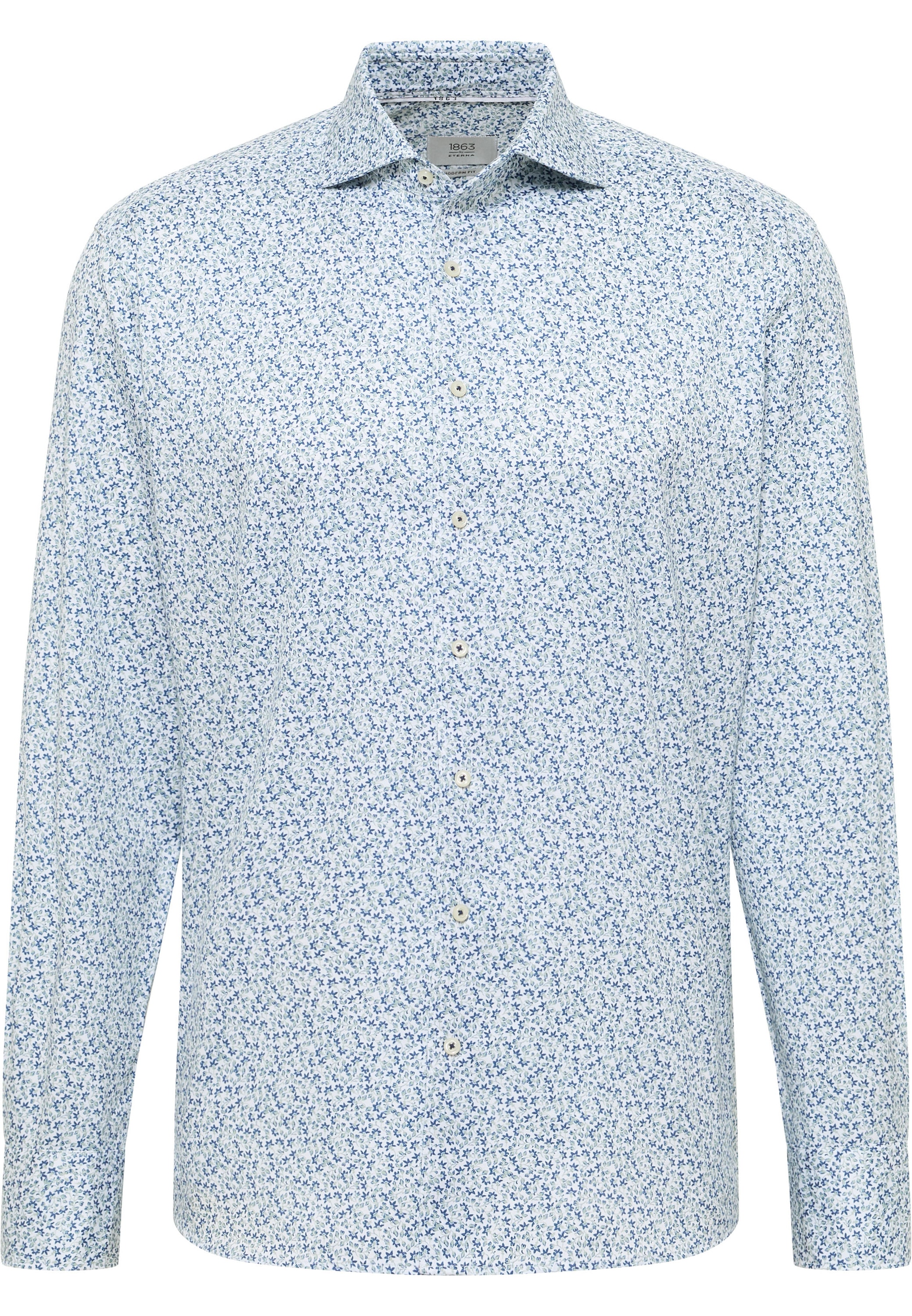 Eterna Langarmhemd »MODERN FIT«, EASY IRON (bügelleicht)