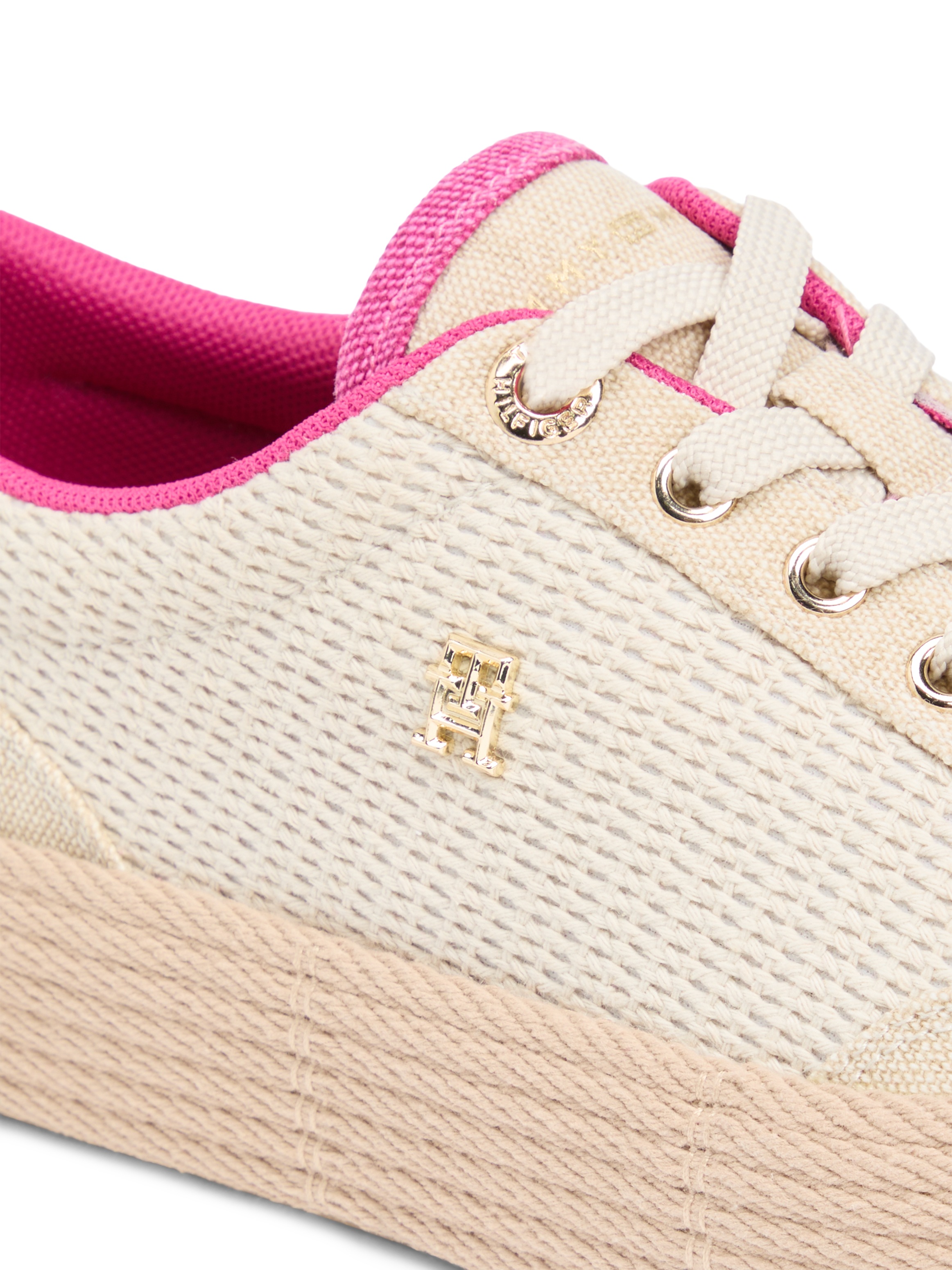 Tommy Hilfiger Plateausneaker "TH FOXING PLATFORM ROPE" Freizeitschuh, Schn günstig online kaufen