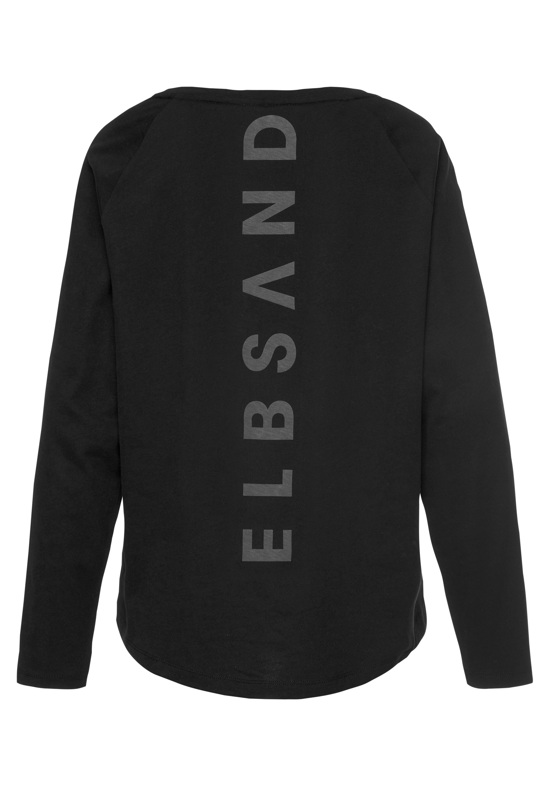 Elbsand Longsleeve "Tinna", mit Logodruck hinten, Langarmshirt aus Baumwoll günstig online kaufen