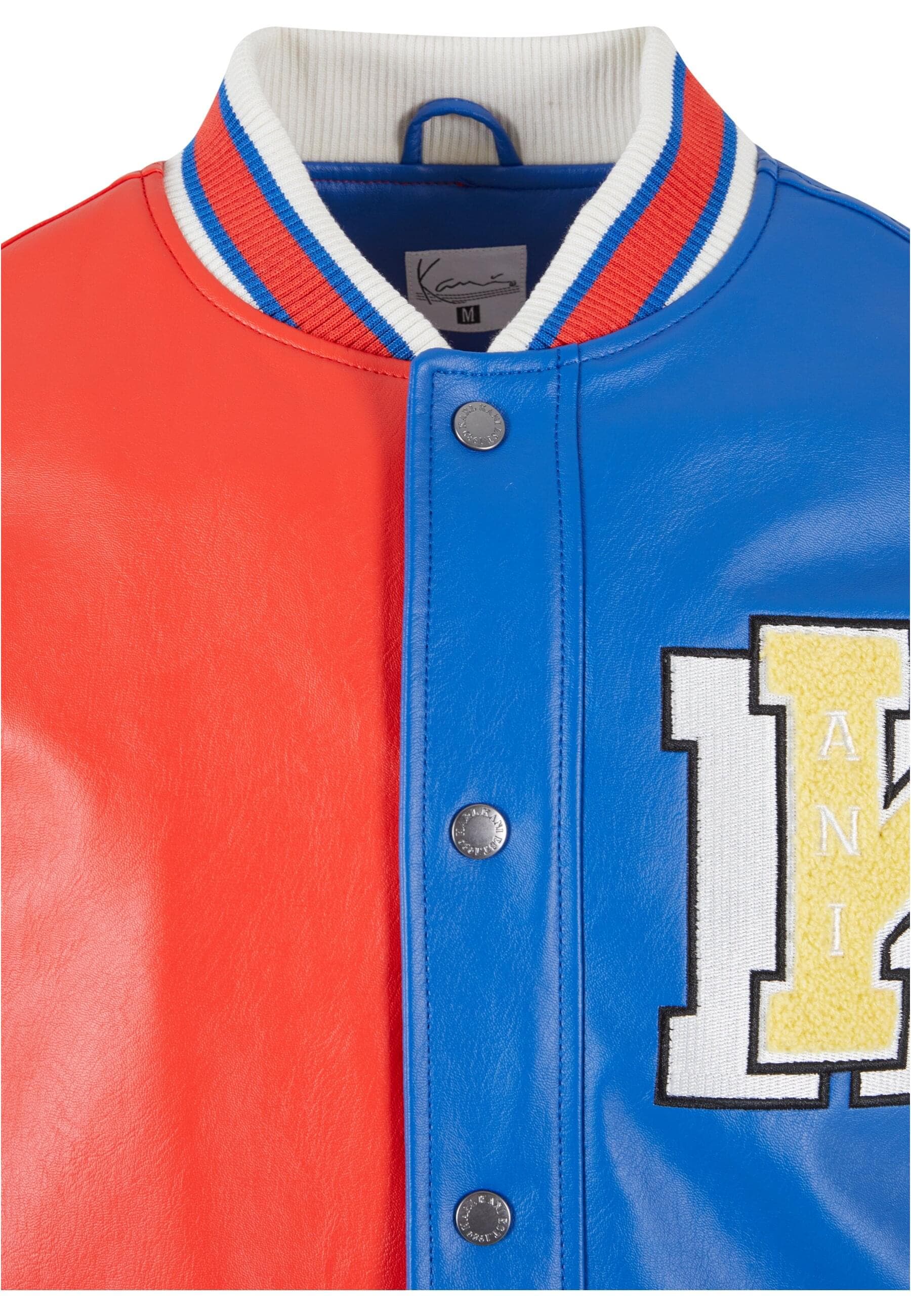 Karl Kani Allwetterjacke »Karl Kani Herren KK Retro Patch Block College Jacket«, (1 St.), ohne Kapuze