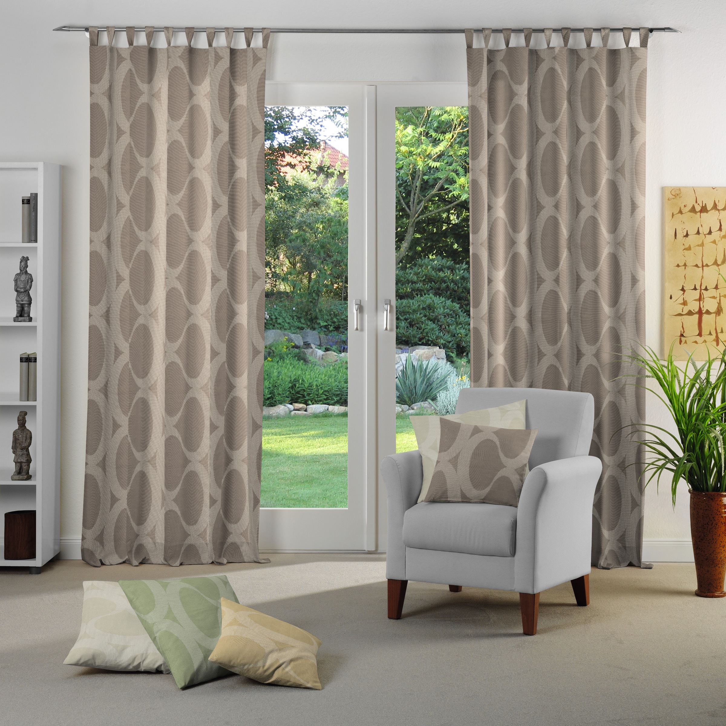 Wirth Vorhang "Lahstedt" Schlaufen 1 Stk. tlg. günstig online kaufen