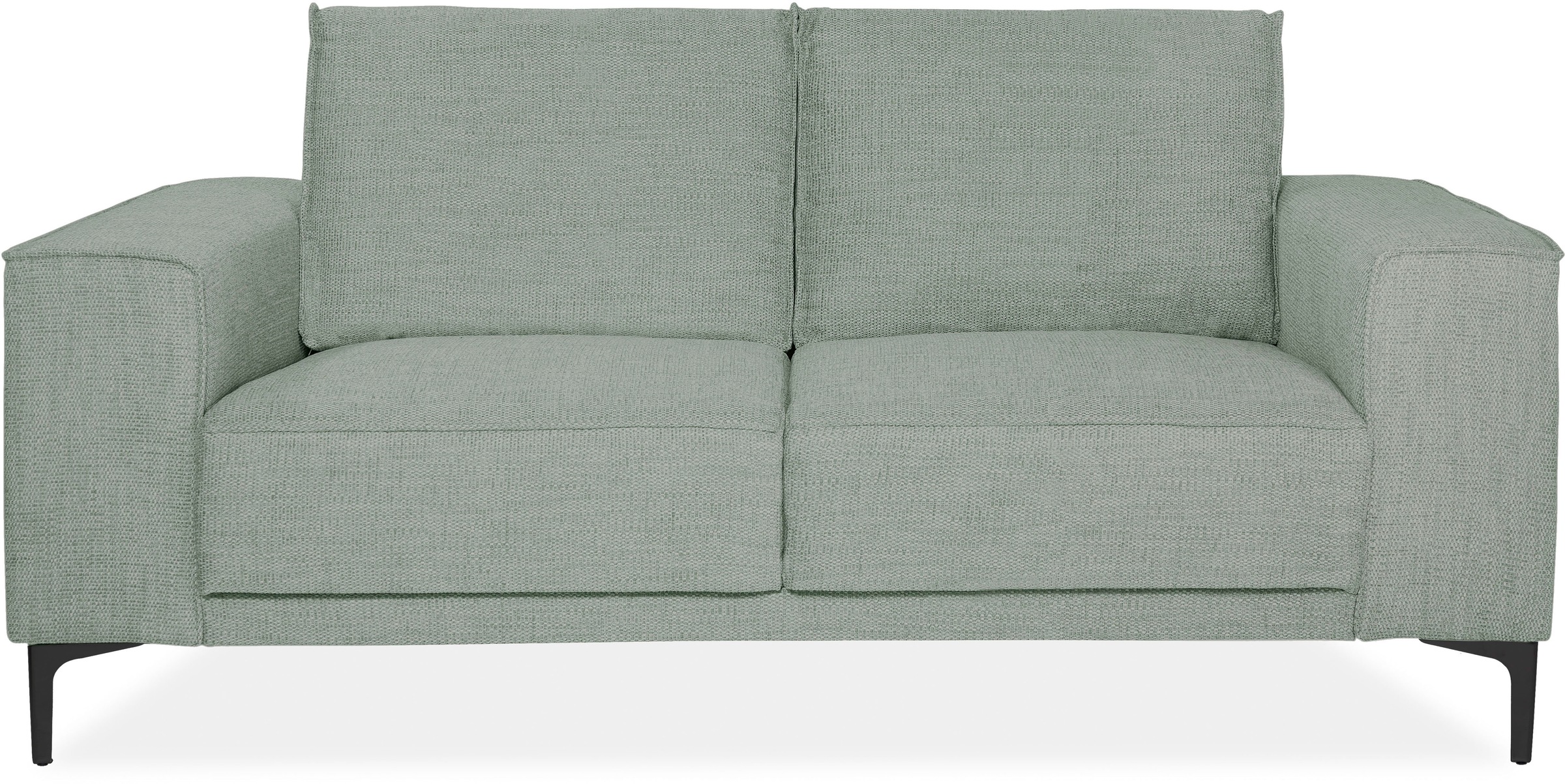 Places of Style 2-Sitzer "Kompaktsofa Oland, Struktur, Flachgewebe, Luxus-M günstig online kaufen
