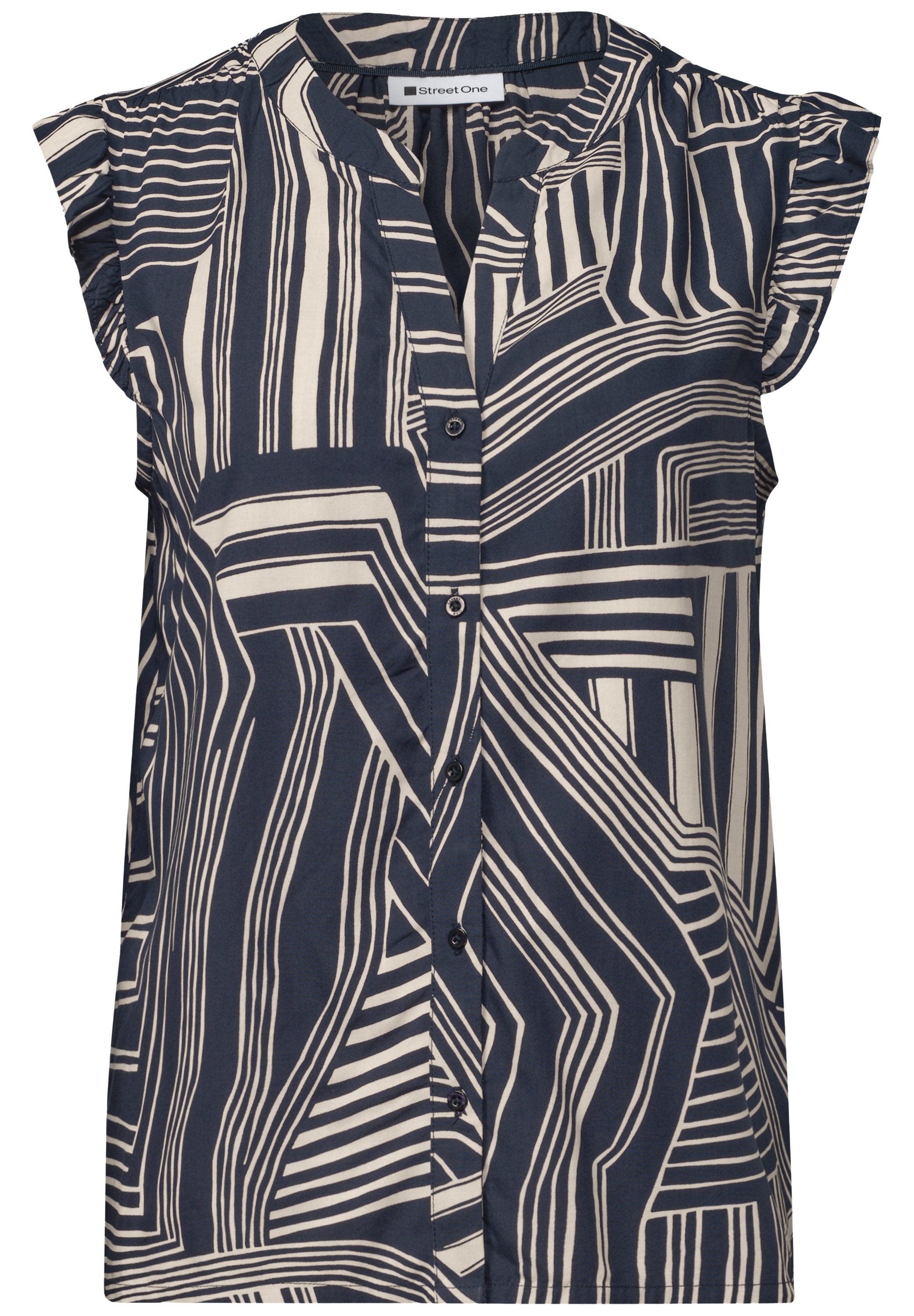 STREET ONE Blusentop aus softer Viskose