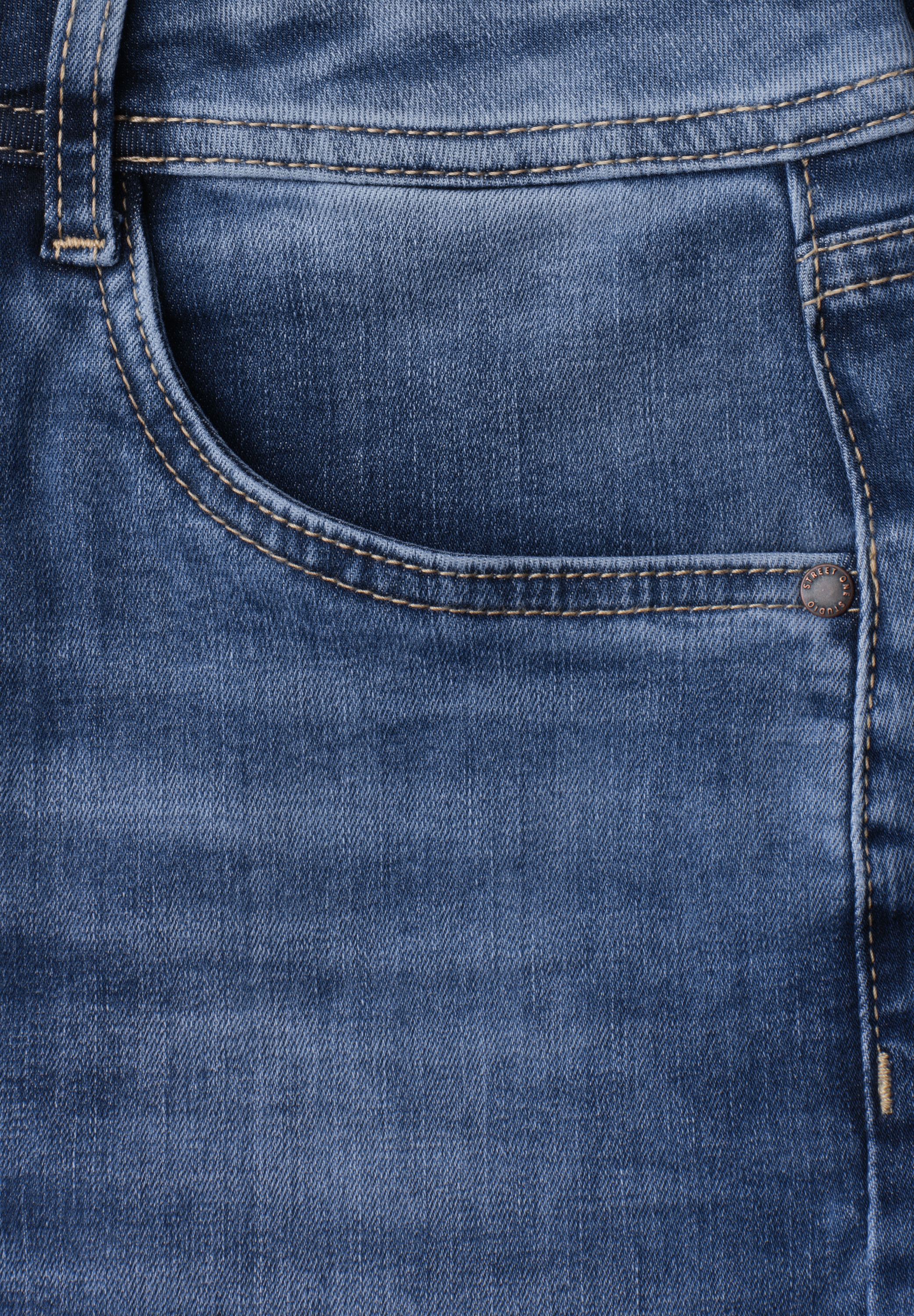 STREET ONE STUDIO Loose-fit-Jeans High Waist