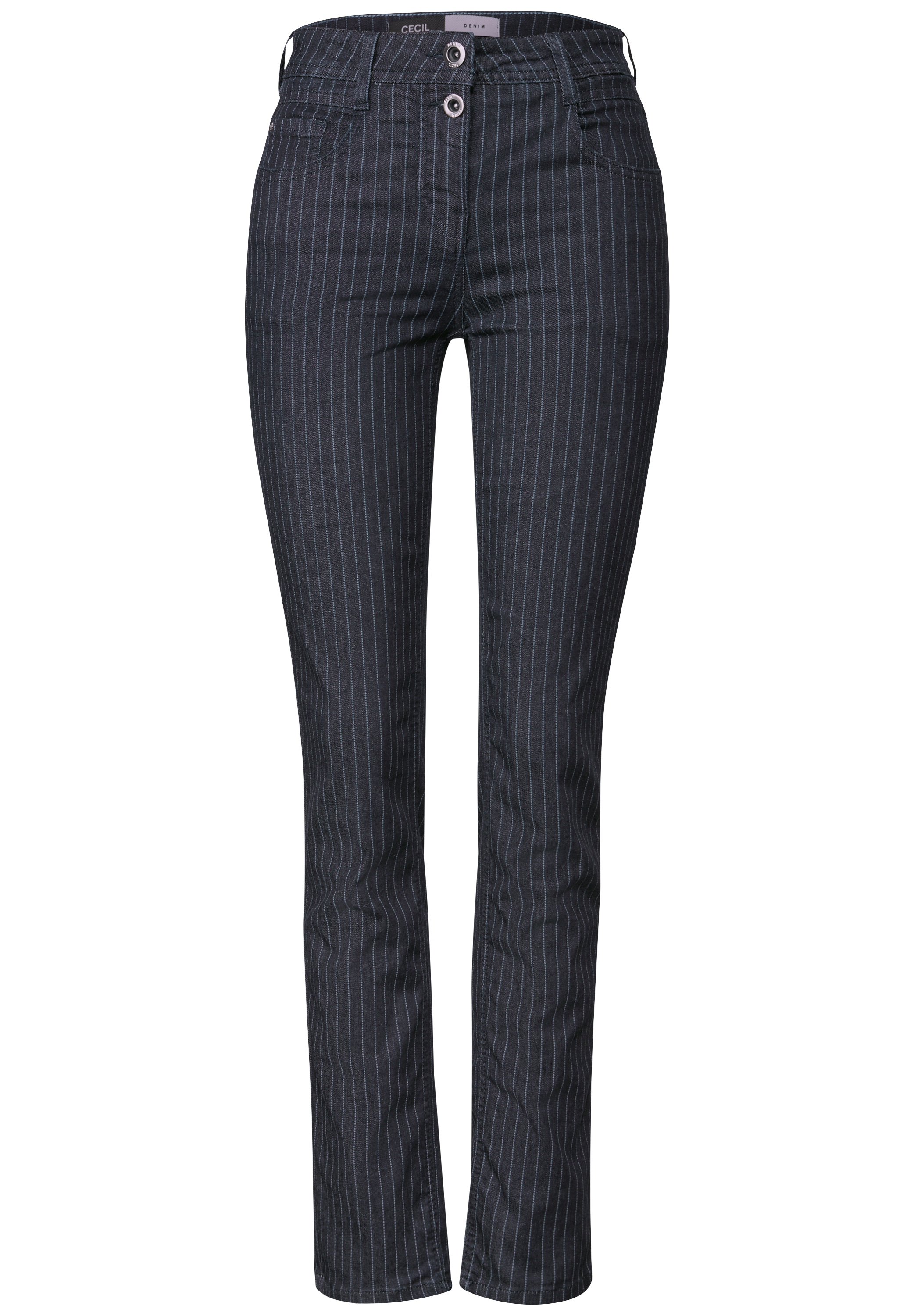 Cecil Slim-fit-Jeans, aus Baumwolle mit Stretchanteil